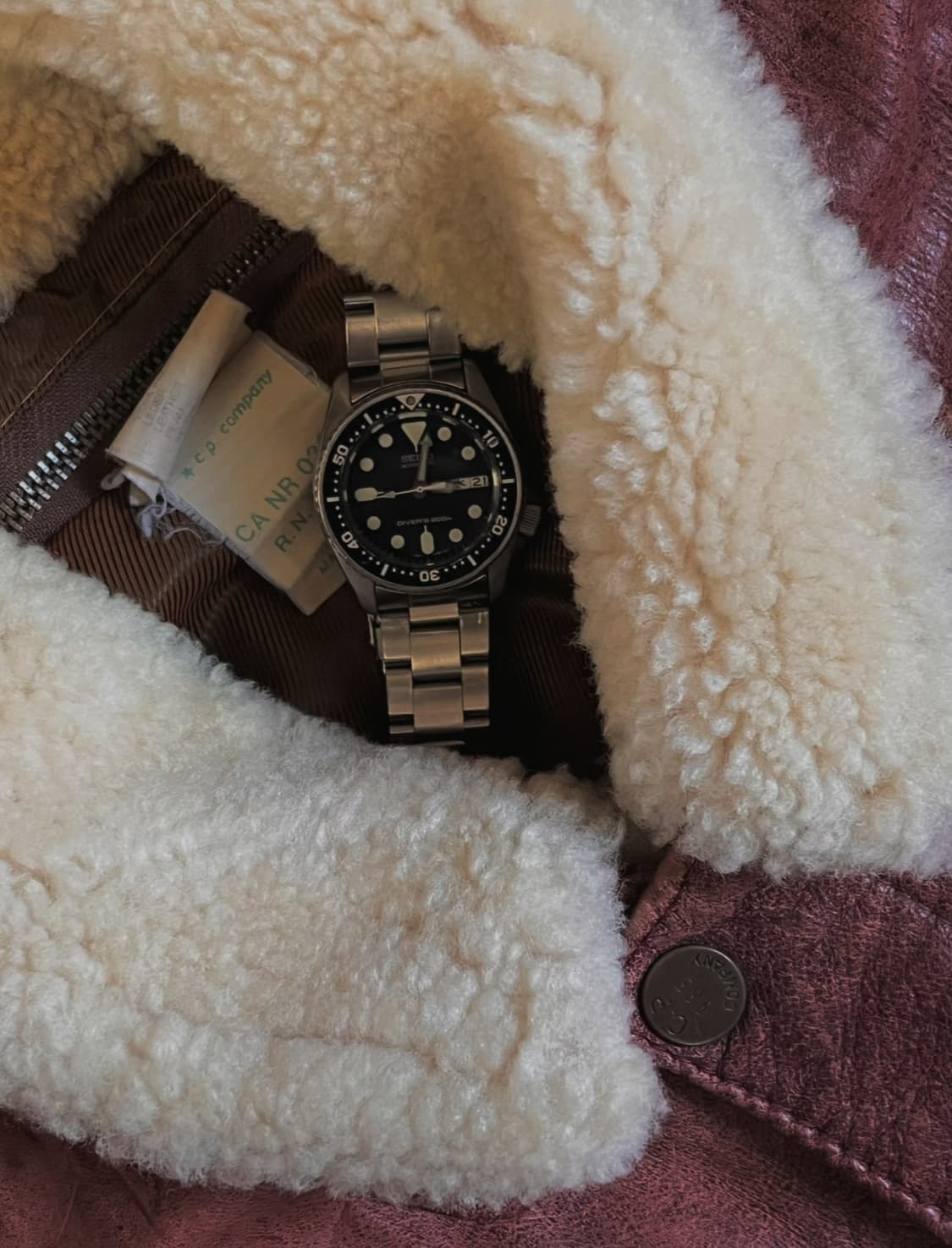 86AW CP컴퍼니 아카이브 가죽 플라이트 봄버 자켓 상품이미지6