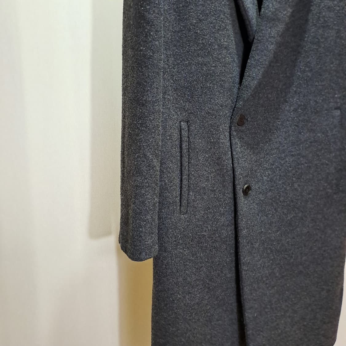 (택포) 타임옴므 18FW 세미 오버핏 코트 95 B139 상품이미지3