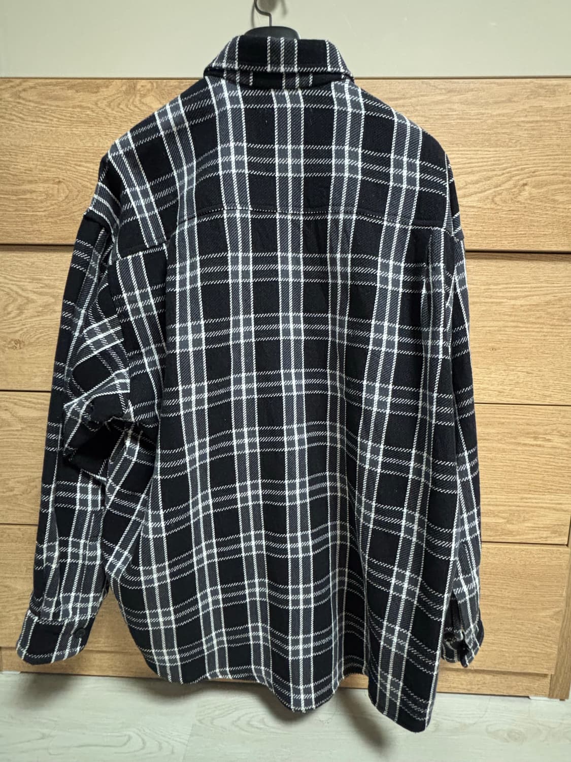 프릭스스토어 헤비코튼 체크 셔츠 상품이미지4