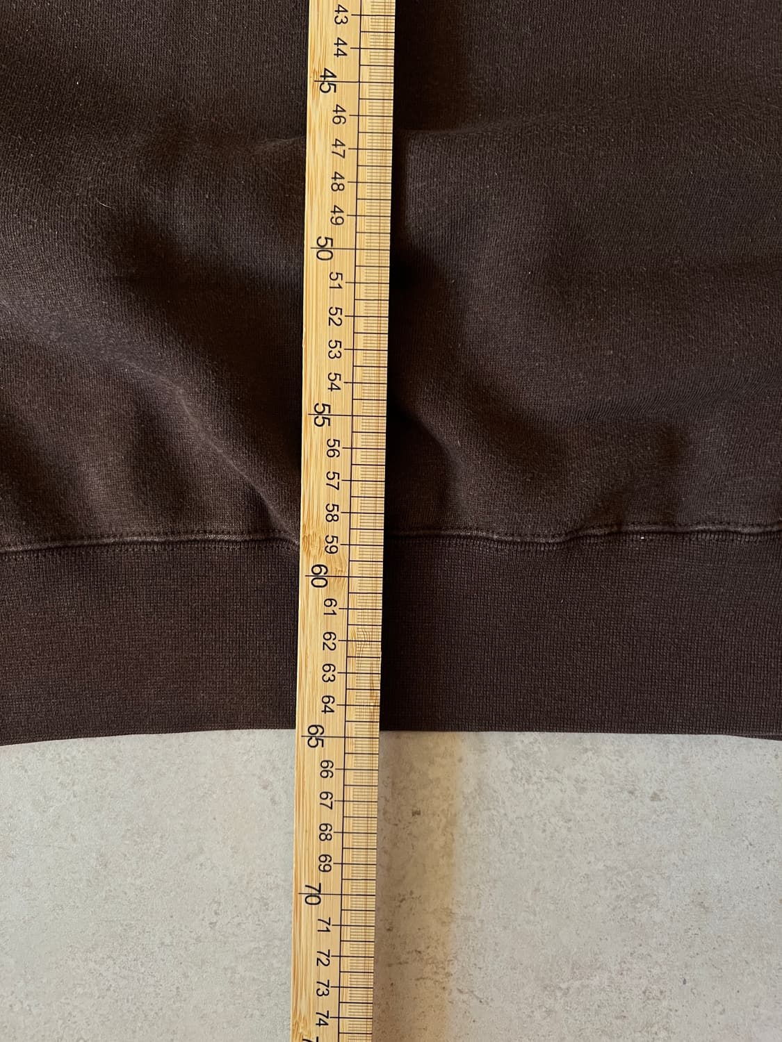 빈티지 00s 스투시 스웨트셔츠 브라운 상품이미지9