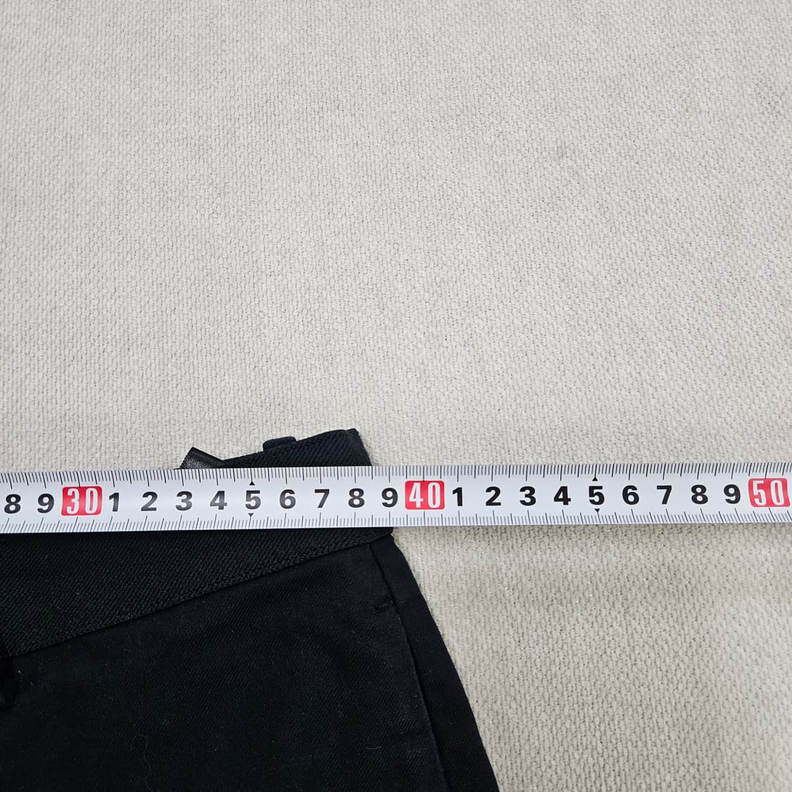 M 유니클로 블랙 치노팬츠  0609Y2 상품이미지4