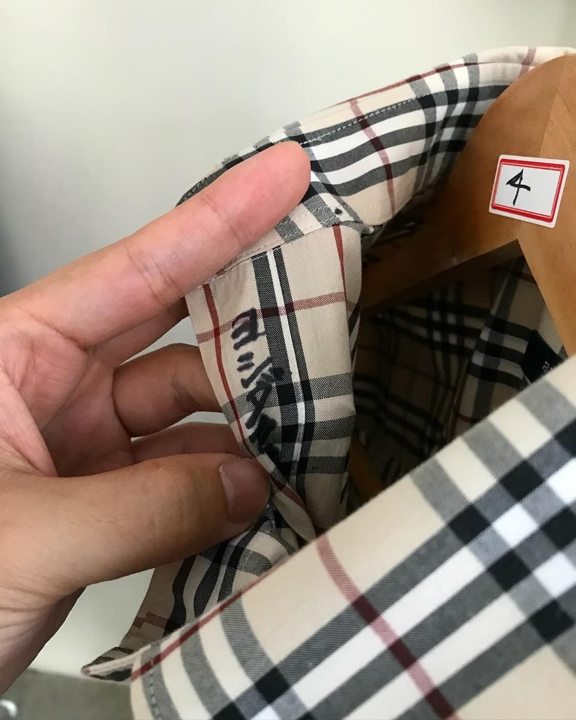 버버리 노바체크 반팔 셔츠 상품이미지8