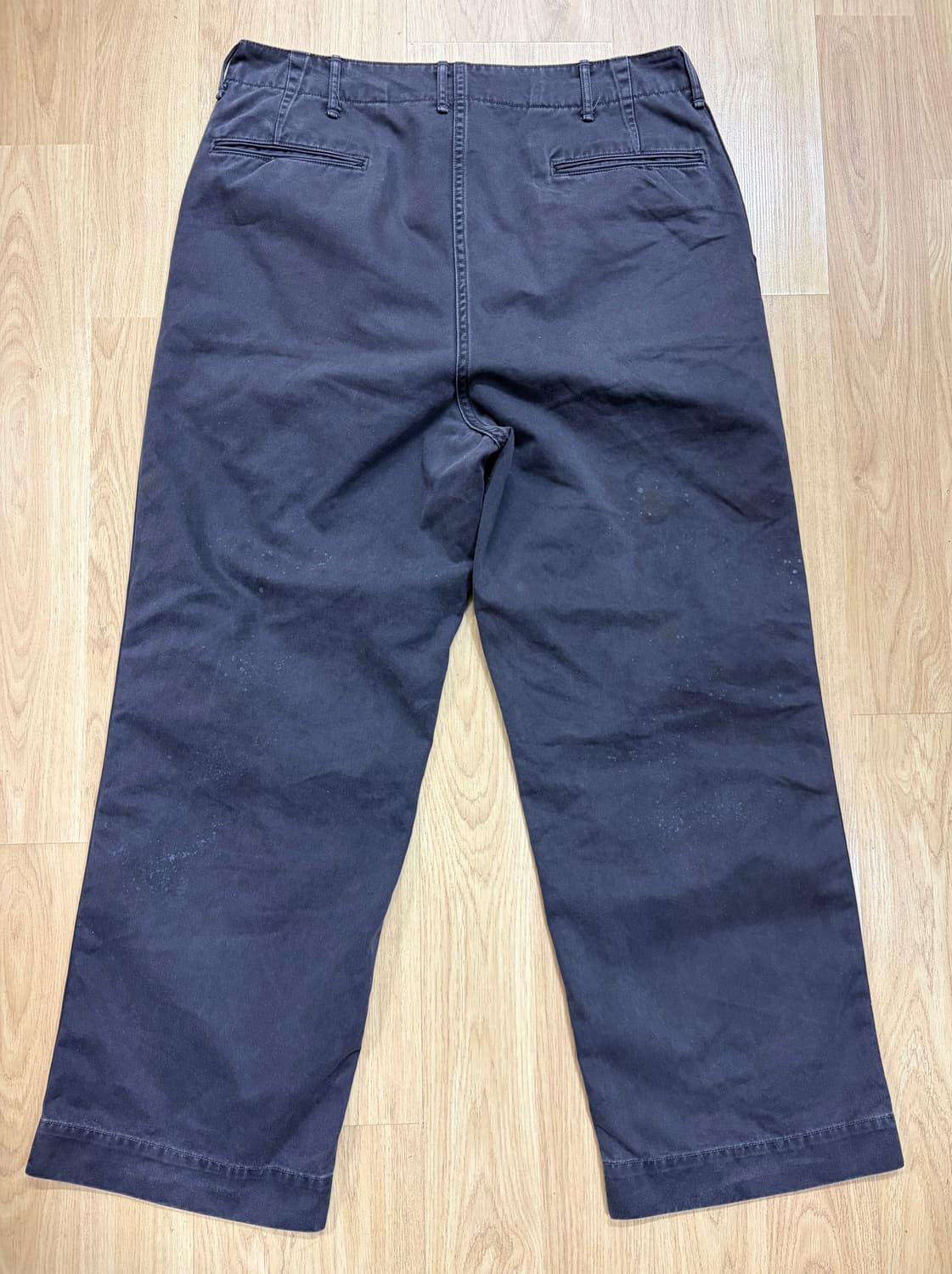 바우와우 워크 트라우저 더스티 네이비 치노 상품이미지2