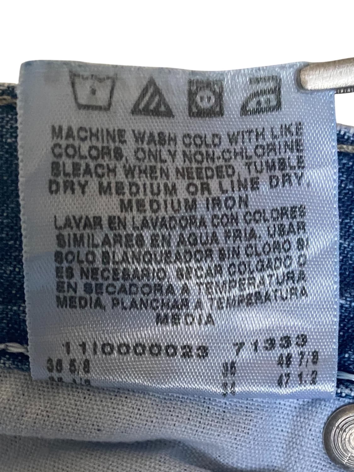 랭글러 데님 팬츠 (36) AB1238 상품이미지7