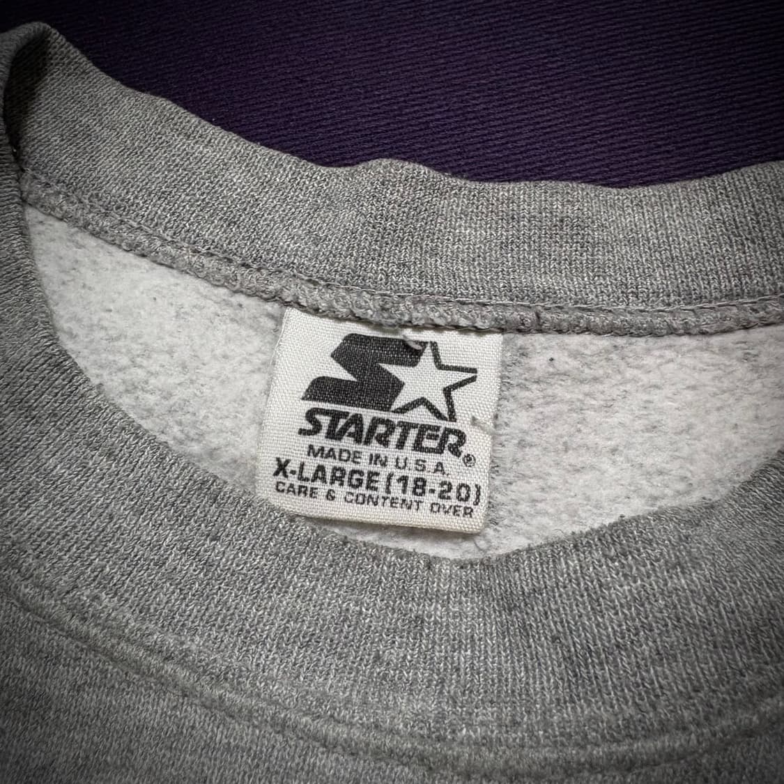 90s Starter Authentic Sweatshirt (Made i 상품이미지5