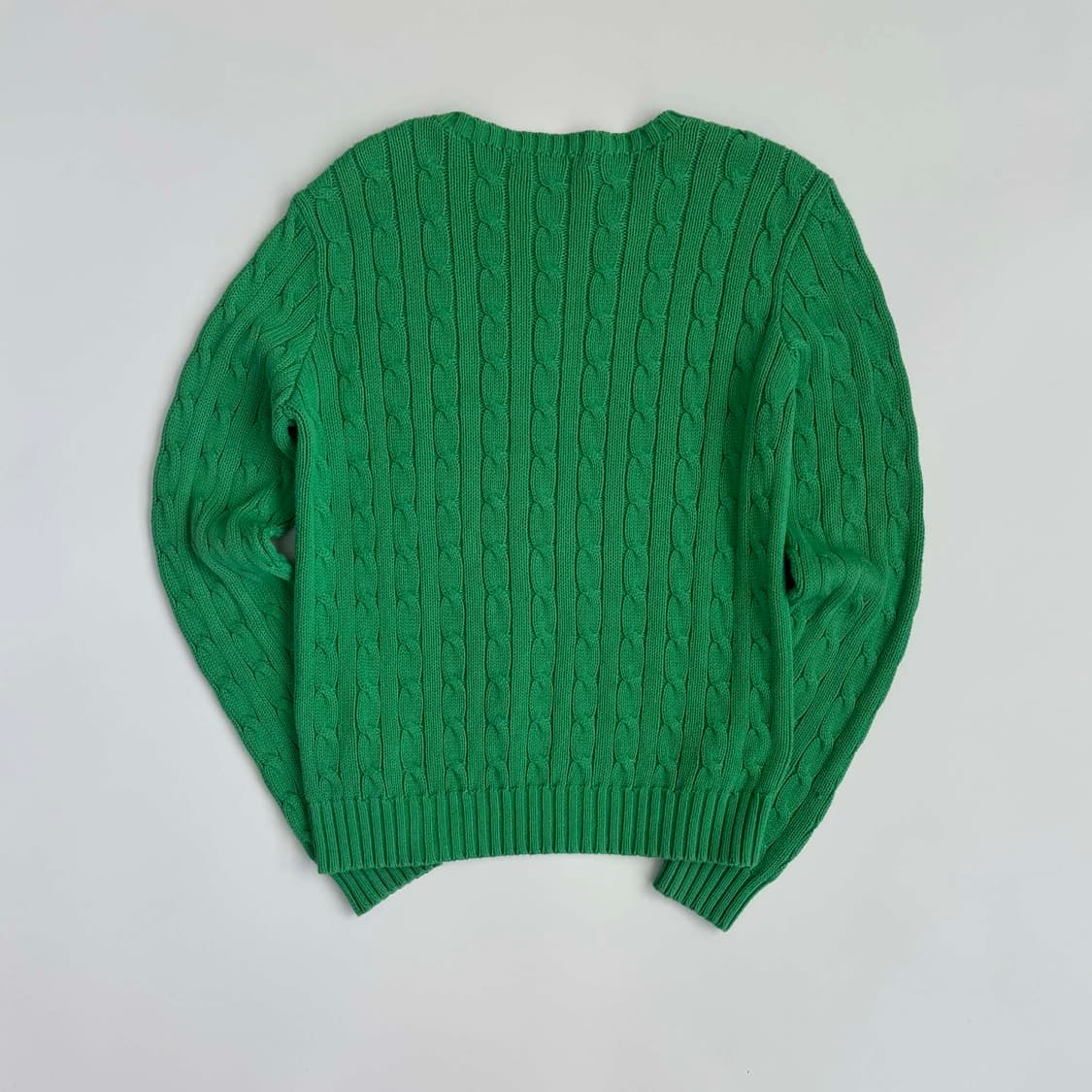 폴로 랄프로렌 케이블 걸즈 크루넥 니트(M) 상품이미지3