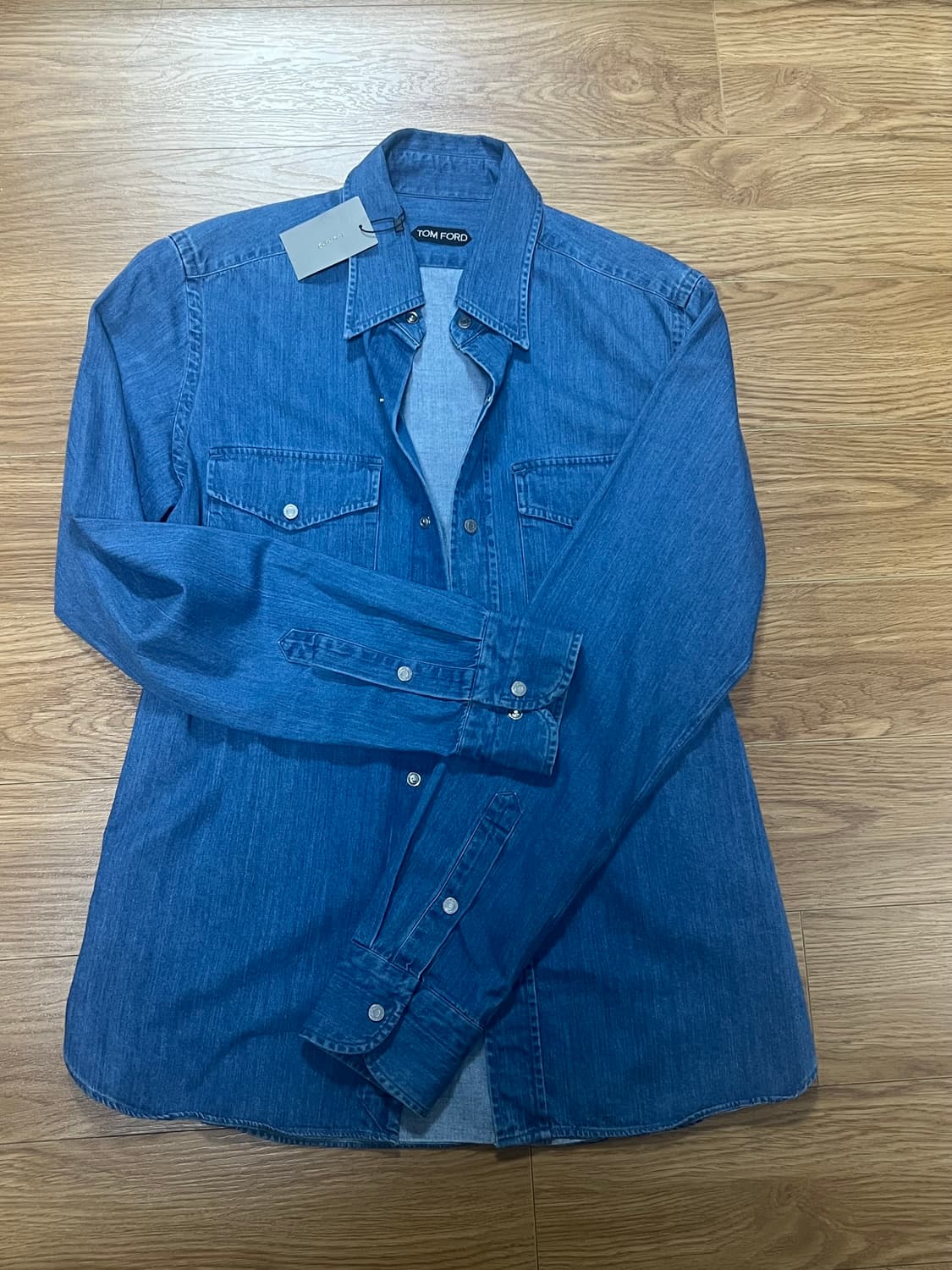 정품 톰포드 텍있는 새제품 청자켓,셔츠 상품이미지1