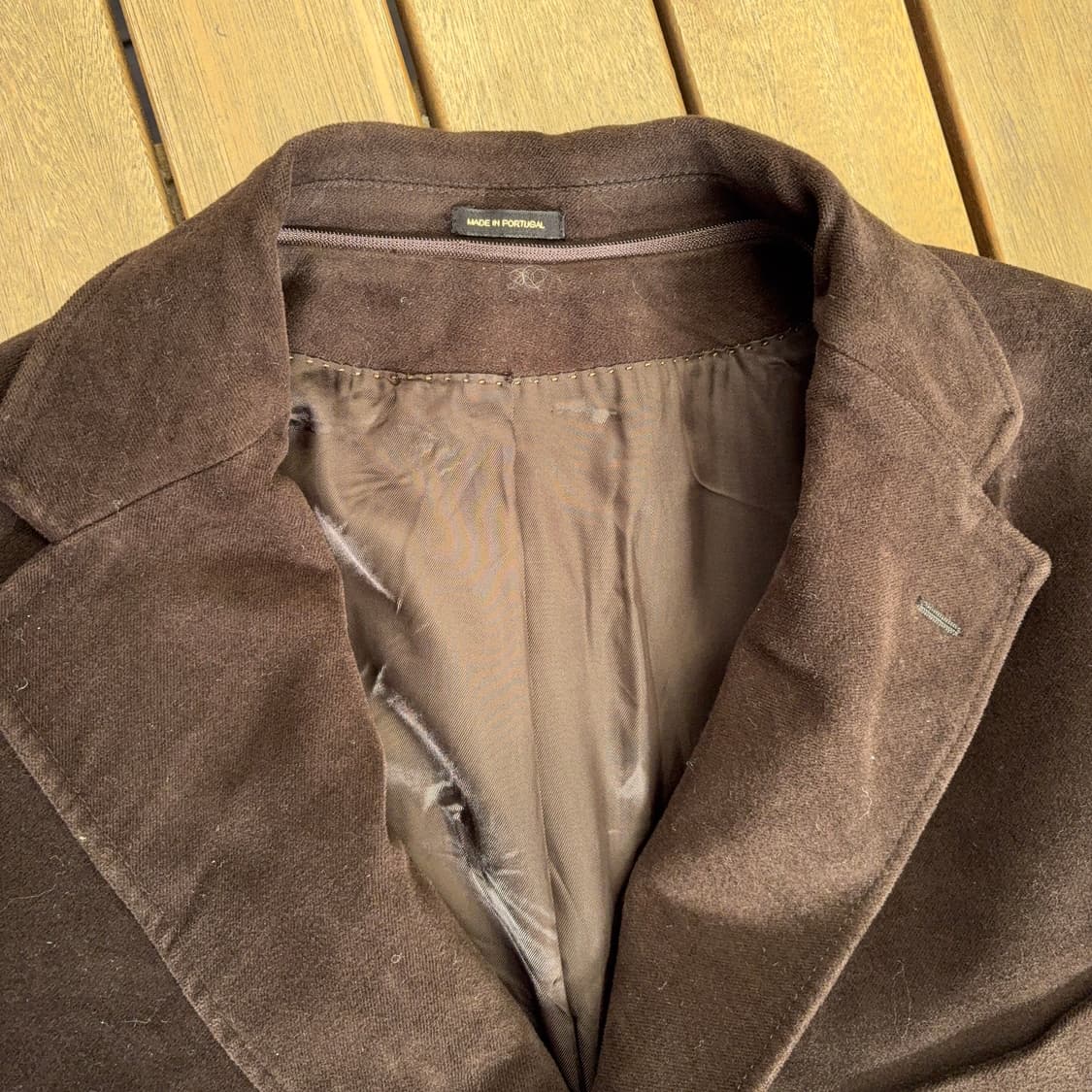 마시모두띠 Massimo Dutti 엑스트라 파인 코튼 싱글 코트 상품이미지9