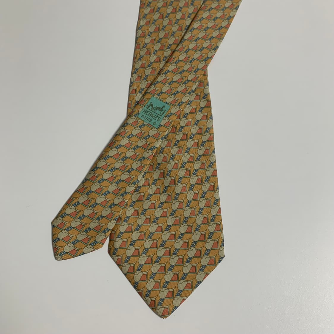 에르메스(HERMES) 명품 빈티지넥타이 100실크 A등급 상품이미지3