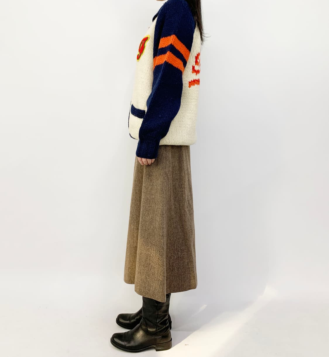  FAVORITE PLEVO  니트 집업 상품이미지3