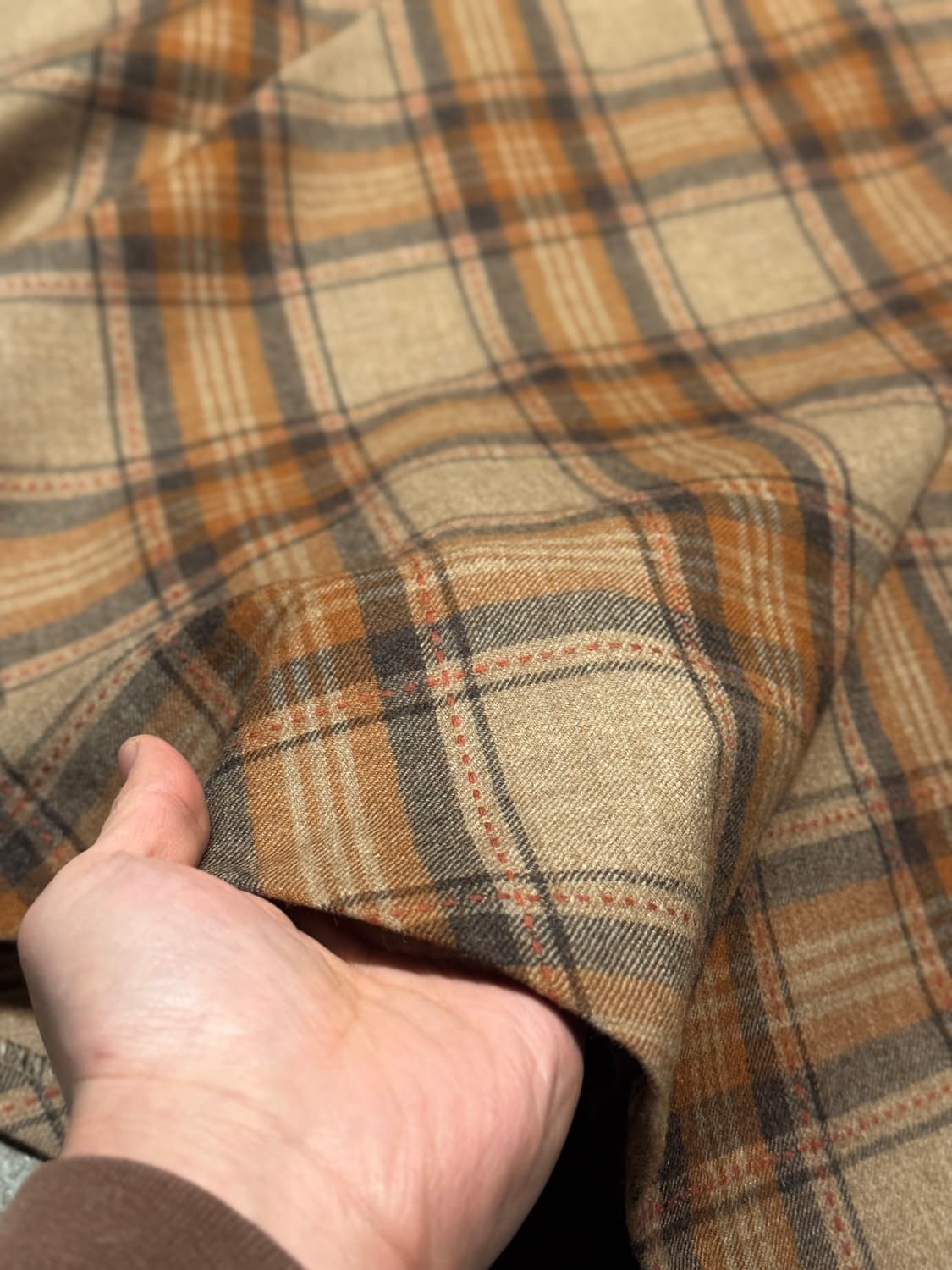 25inch ) JPN Checked Stitch Skirt 상품이미지5