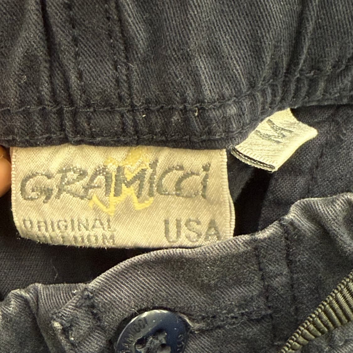 USA 그라미치 네이비 하프 팬츠 (M) 상품이미지2