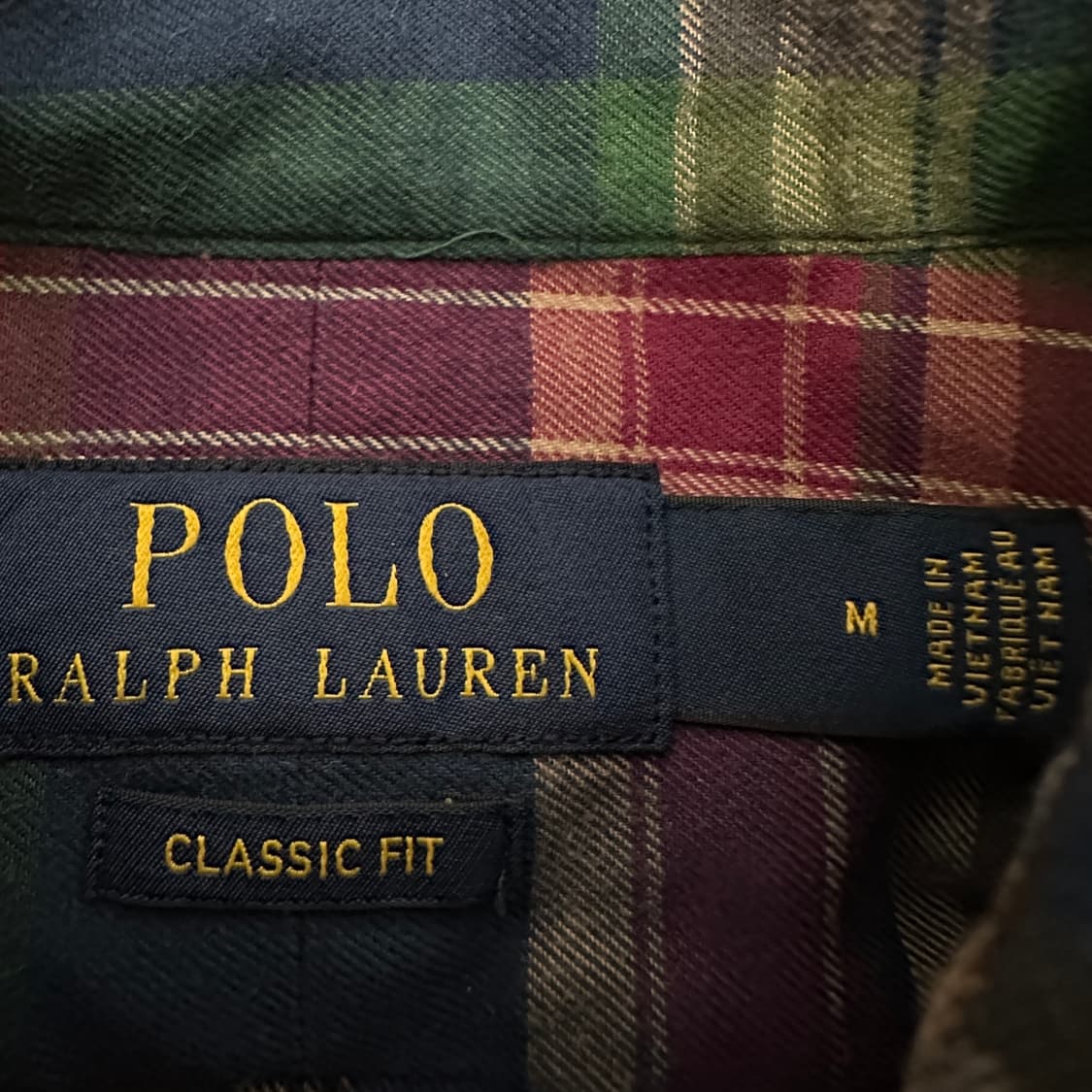 POLO RALPH LAUREN classic check shirt 상품이미지4