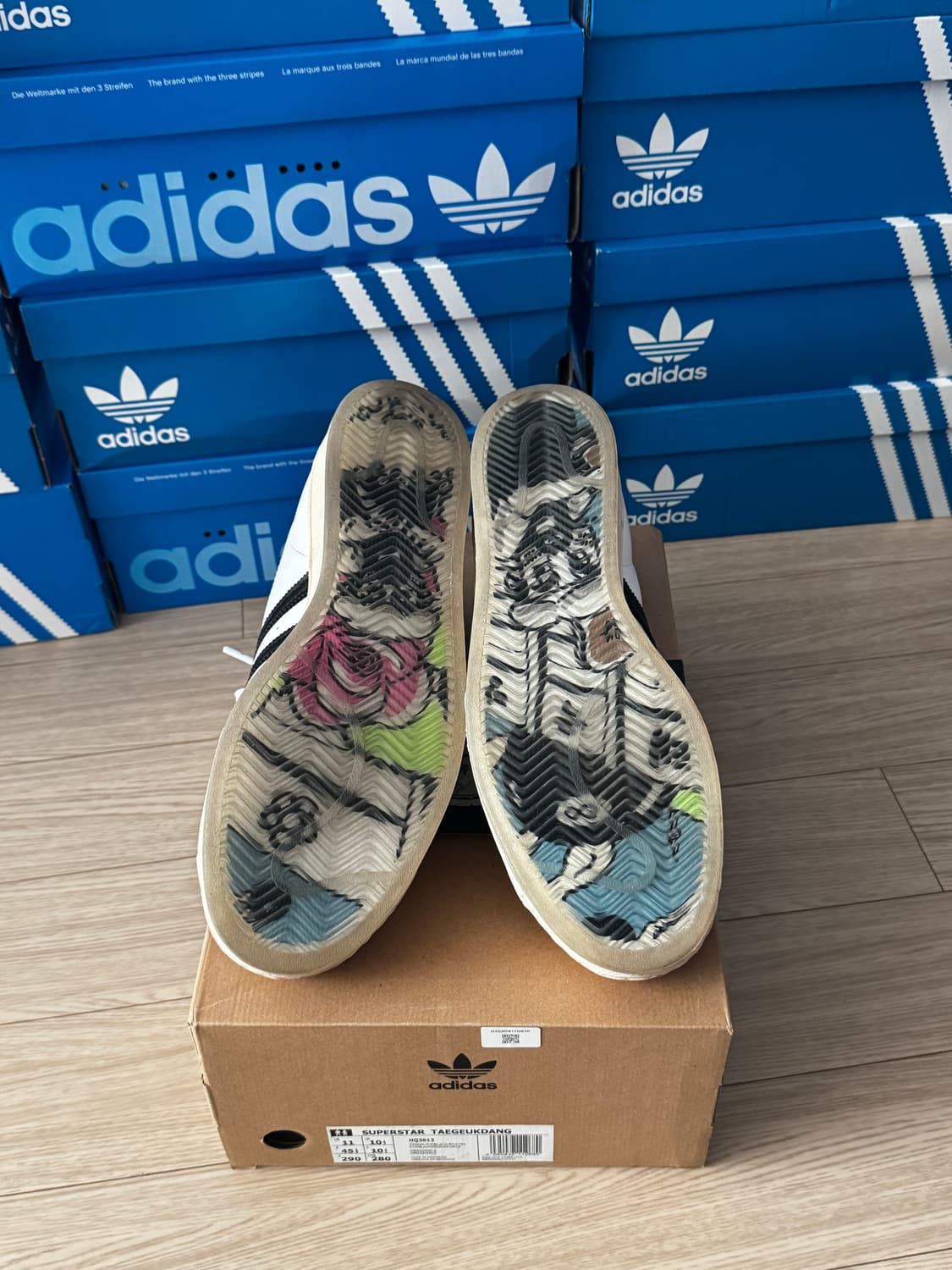 아디다스 슈퍼스타 태극당 290 상품이미지4