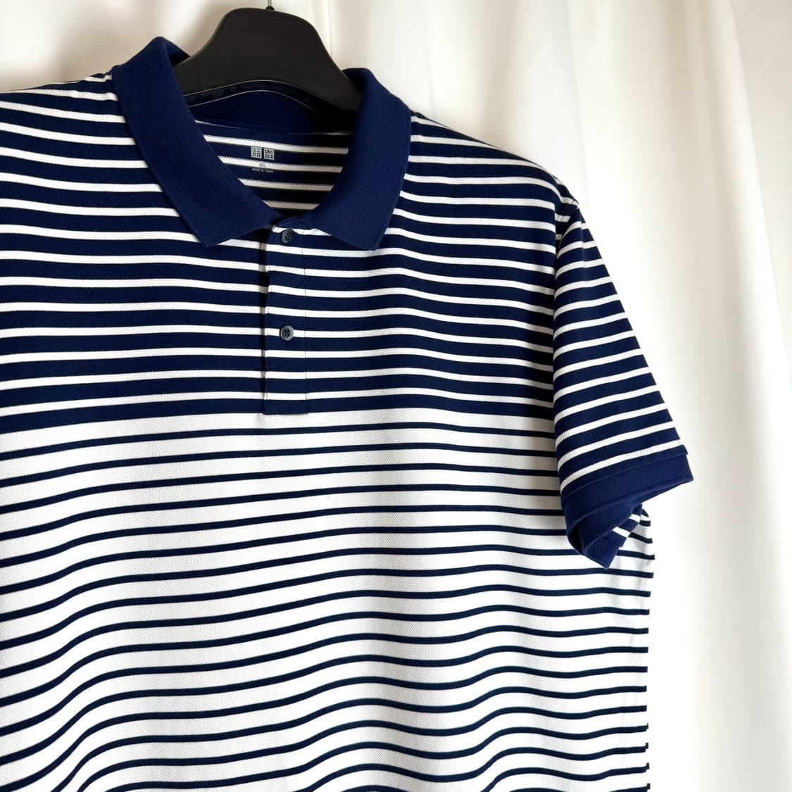 유니클로 단카라 스트라이프 Pk 카라넥 폴로 티셔츠 4XL 상품이미지2