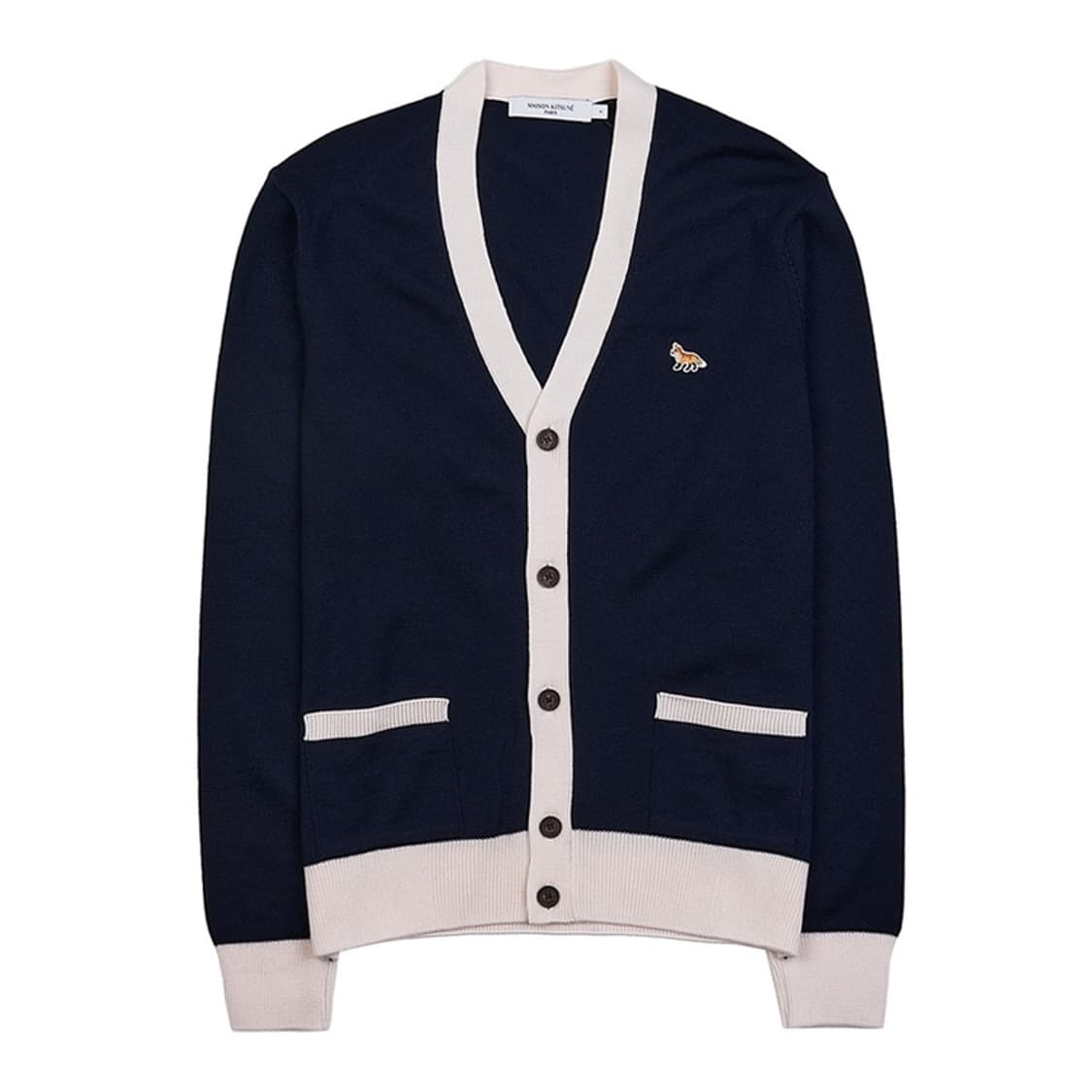 메종 키츠네 베이비폭스 울 가디건 m 상품이미지1