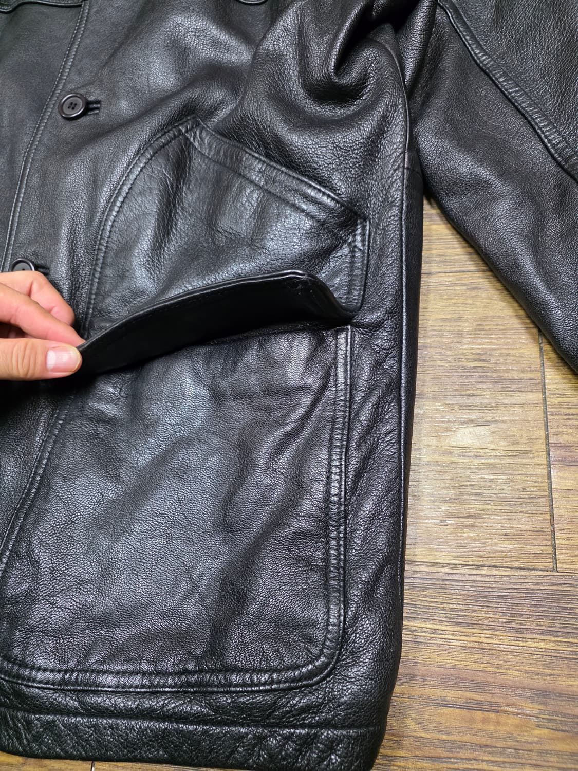 일제 염소가죽 코트 상품이미지4