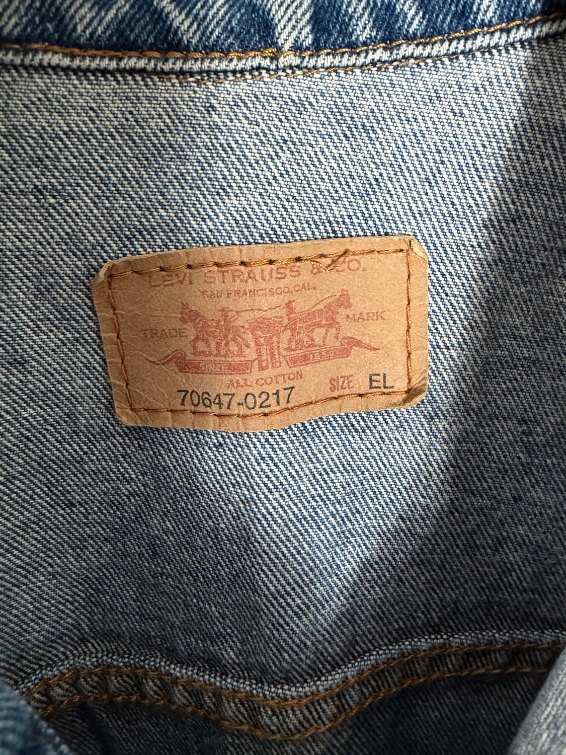 리바이스 리바이스데님자켓 리바이스청자켓 리바이스빈티지 levis 상품이미지3