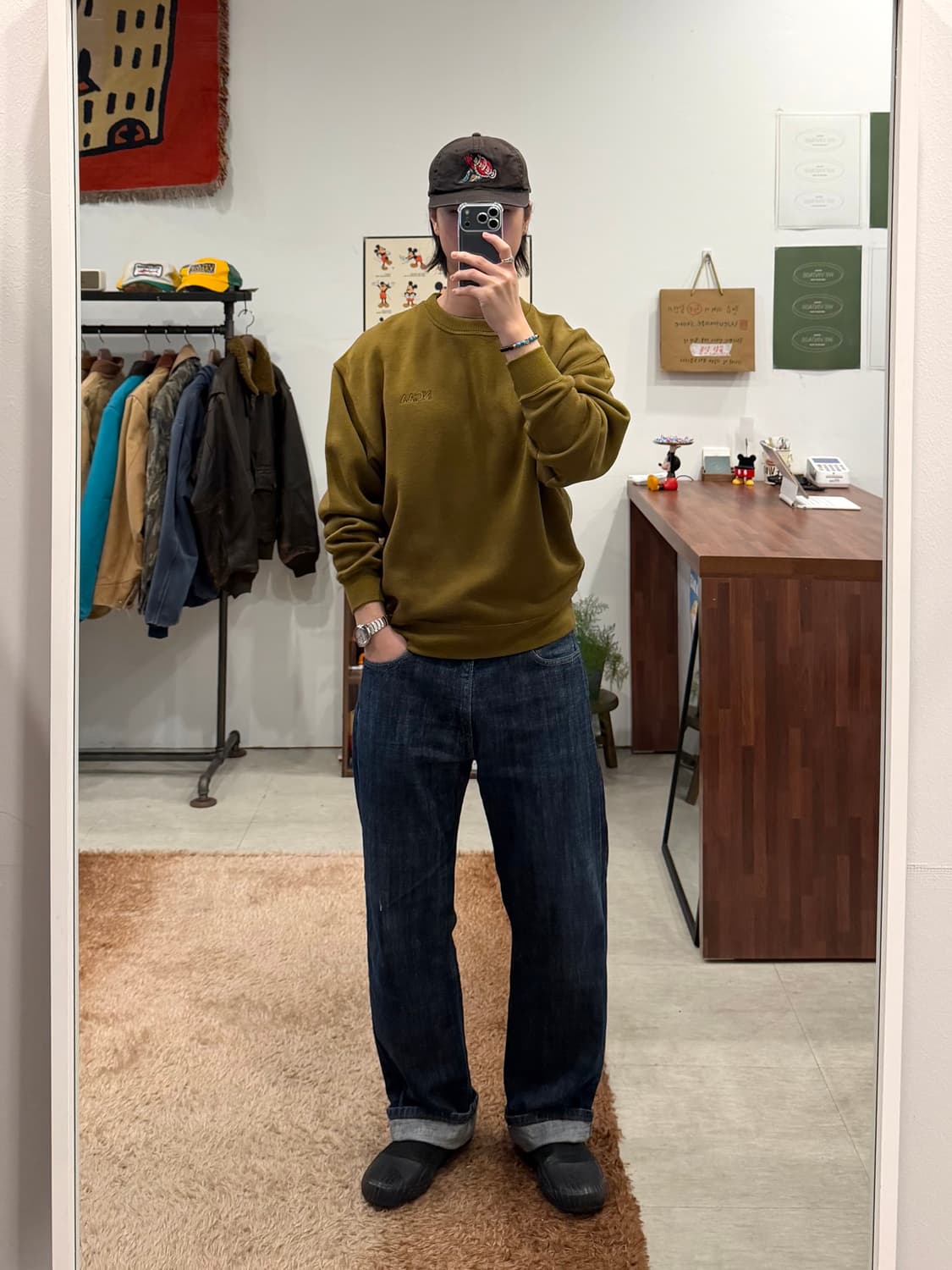 NCAA 빈티지 울 니트 (made in Japan) 상품이미지2