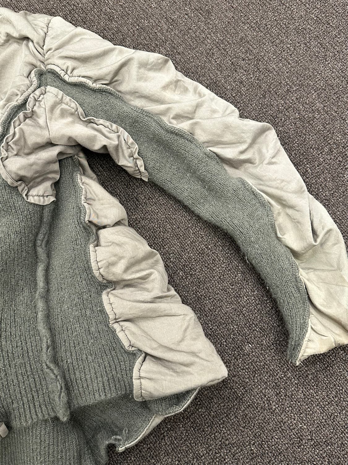 M)Cabane De Zucca 빈티지 여성 셔링 디테일 집업 상품이미지5