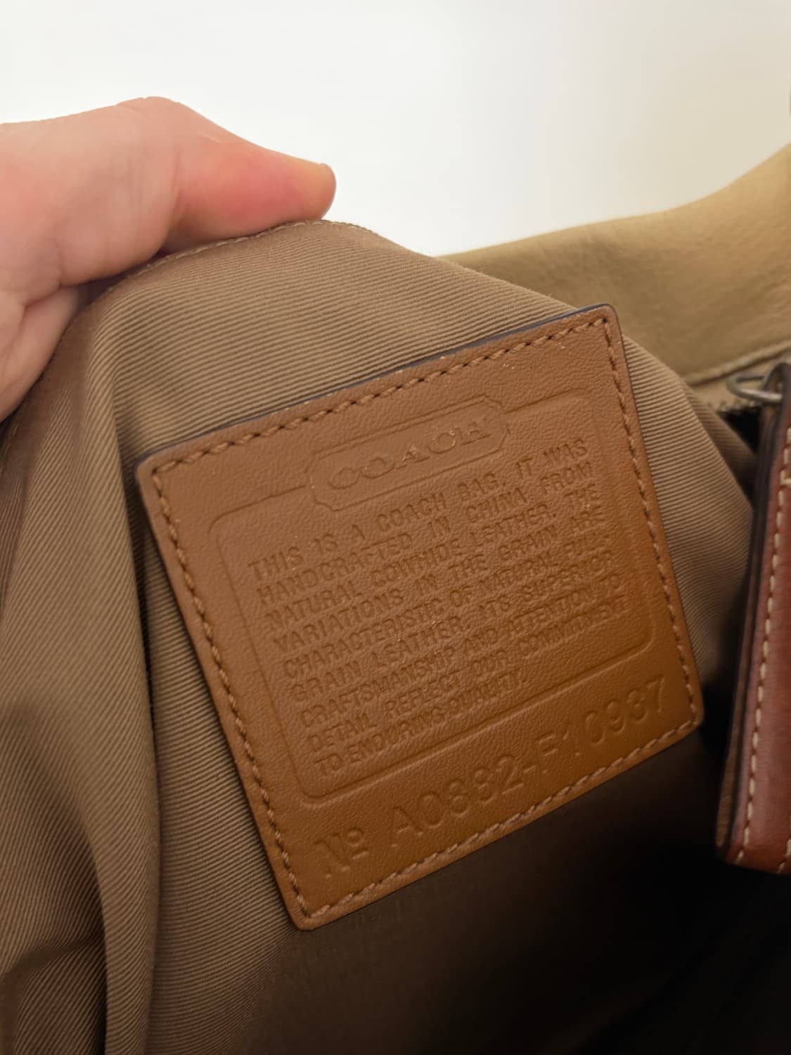 COACH leather bag 상품이미지8