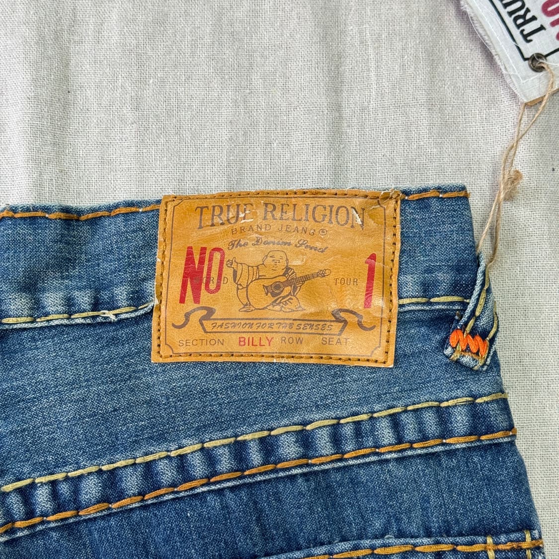 트루릴리젼 usa 빌리 레인보우 데님팬츠 30 상품이미지7
