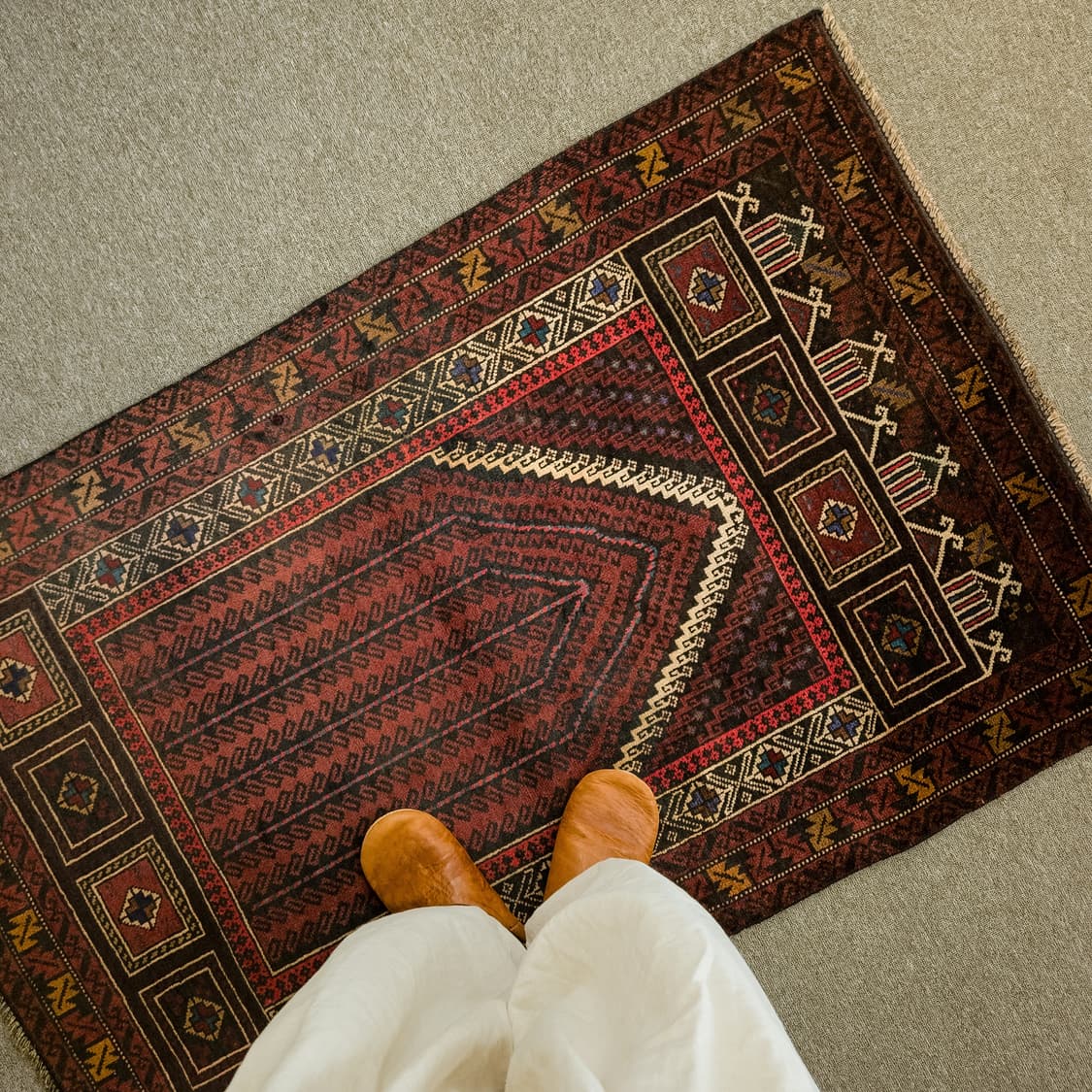 Balochi Prayer Rug 상품이미지3