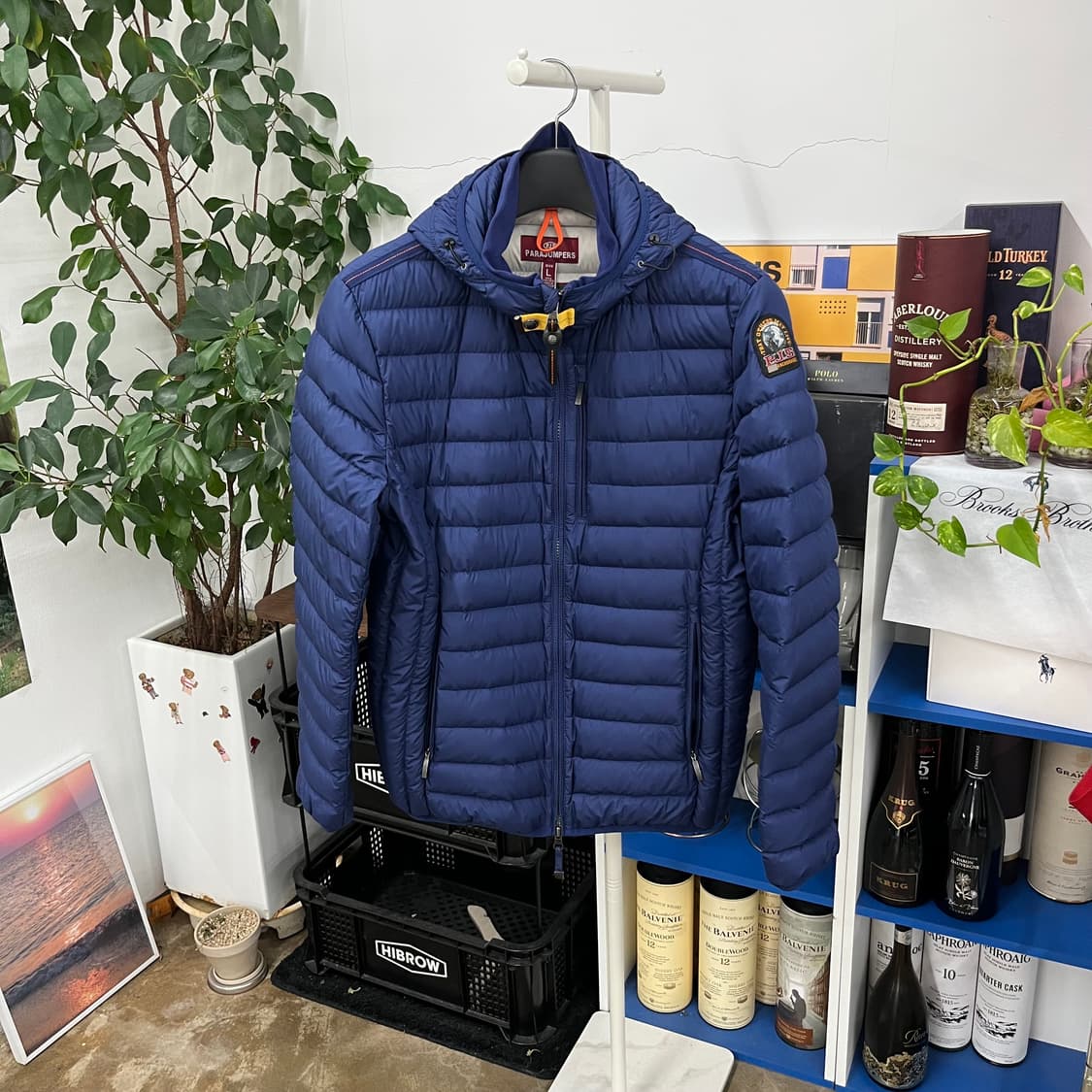 파라점퍼스 후드 패딩 점퍼 L 상품이미지1