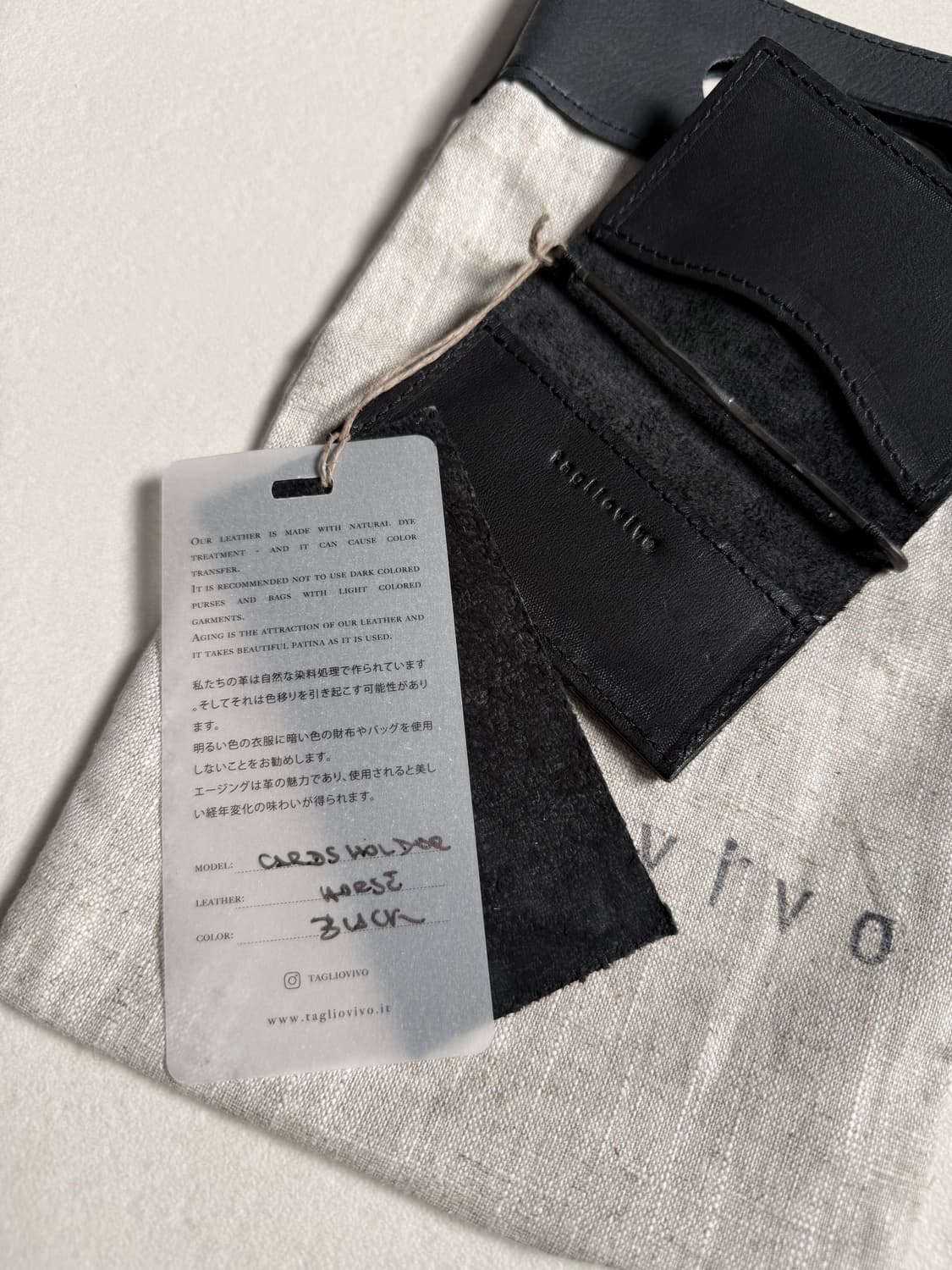 Tagliovivo Wallet 상품이미지3