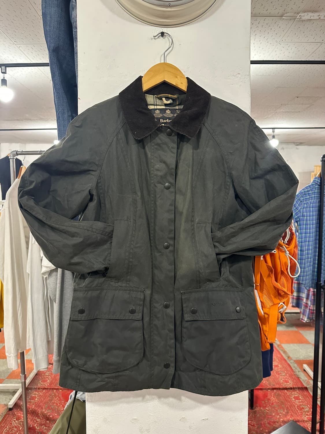 바버 왁싱자켓 상품이미지1