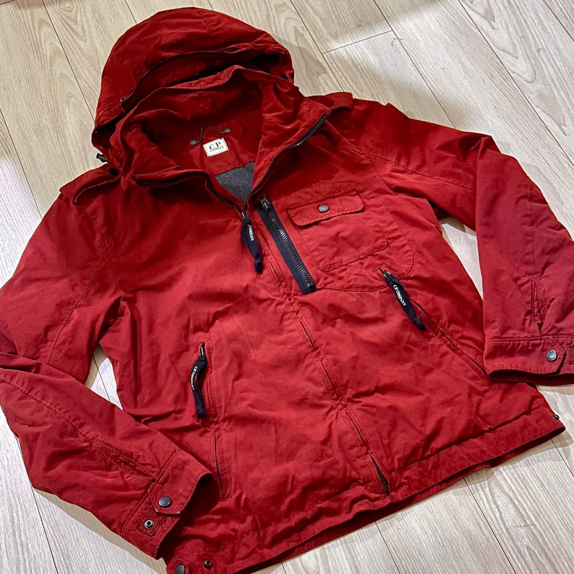 (에눌o) CP 컴퍼니 2010s 후드 바람막이 자켓 상품이미지1