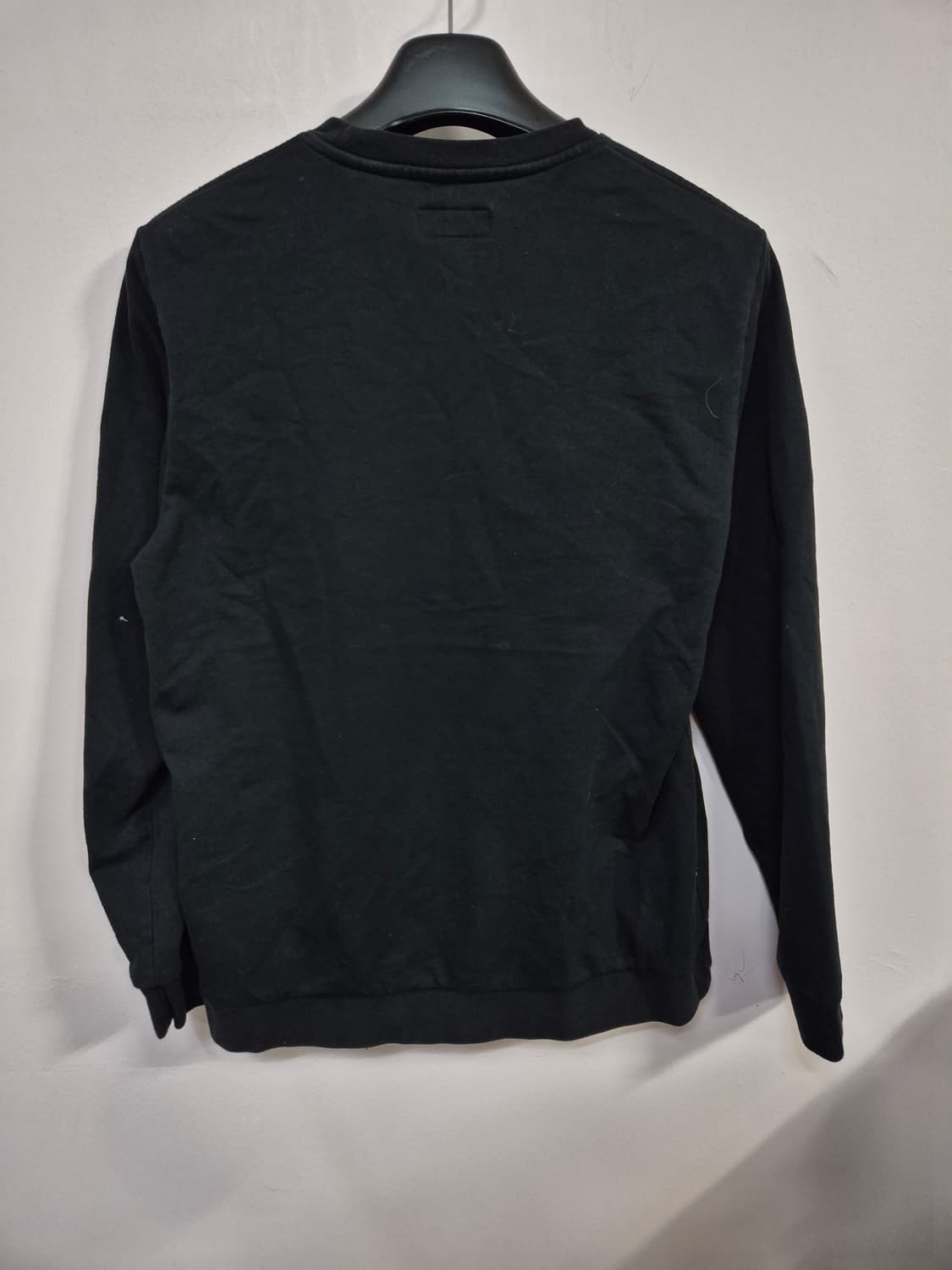 폴로 하단 텍스트로고 블랙 맨투맨 상품이미지8