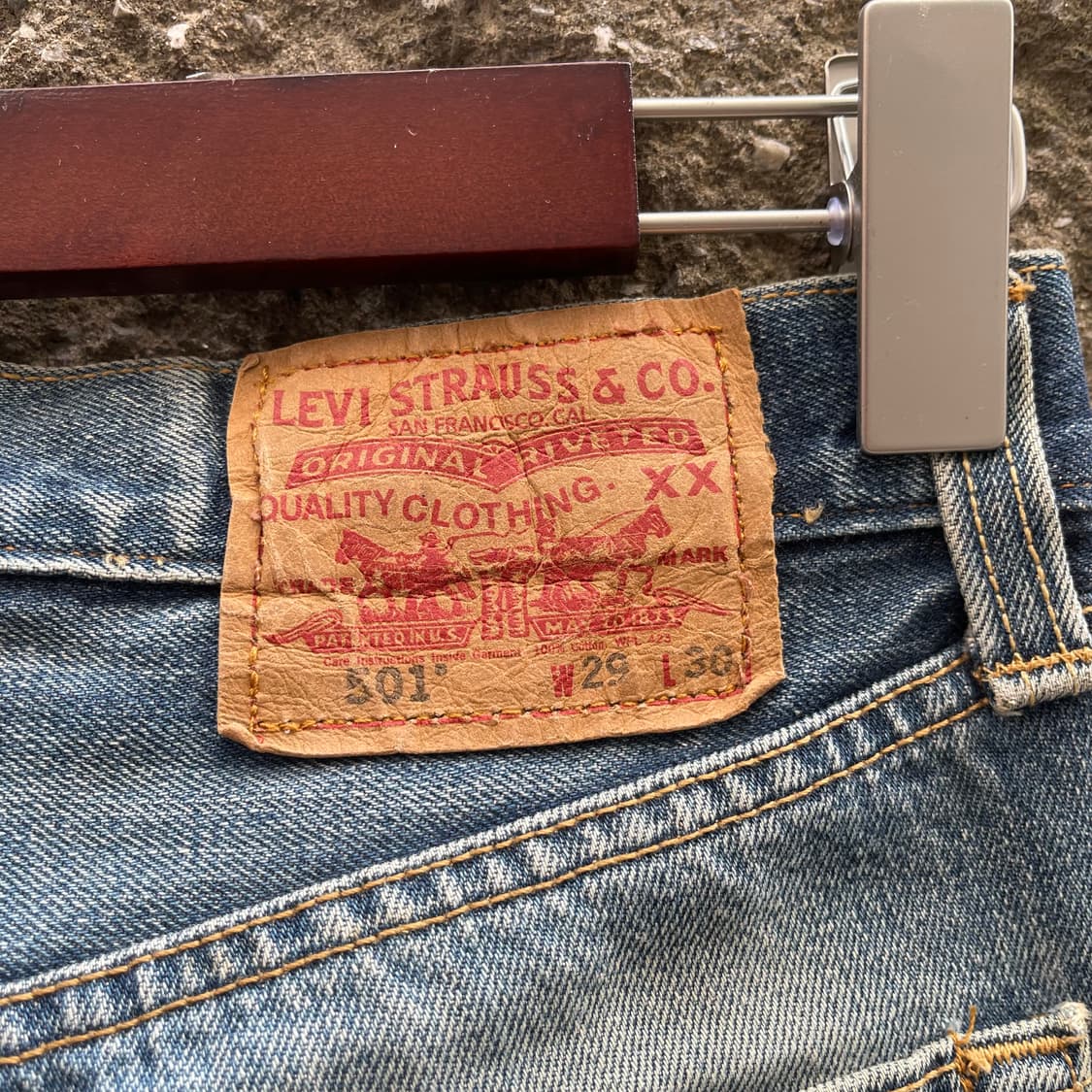 [29x30] 리바이스 501 언더커버맛 커스텀 데님팬츠 상품이미지10