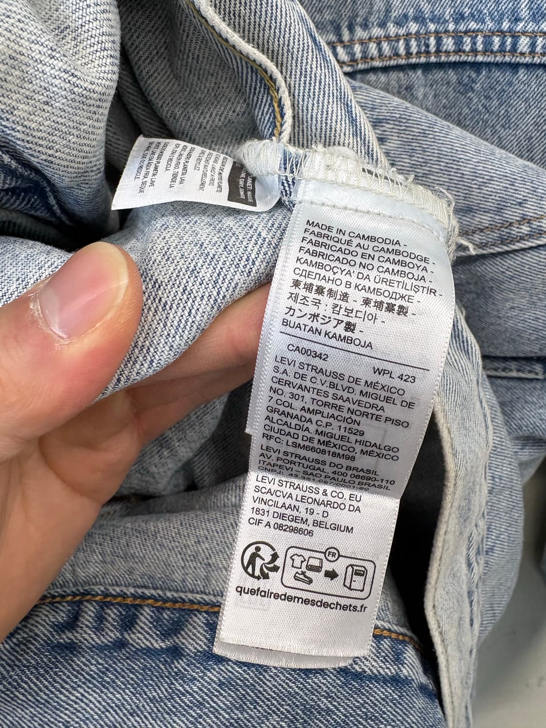 리바이스 프리미엄 타입원 1세대 데님 자켓 상품이미지8