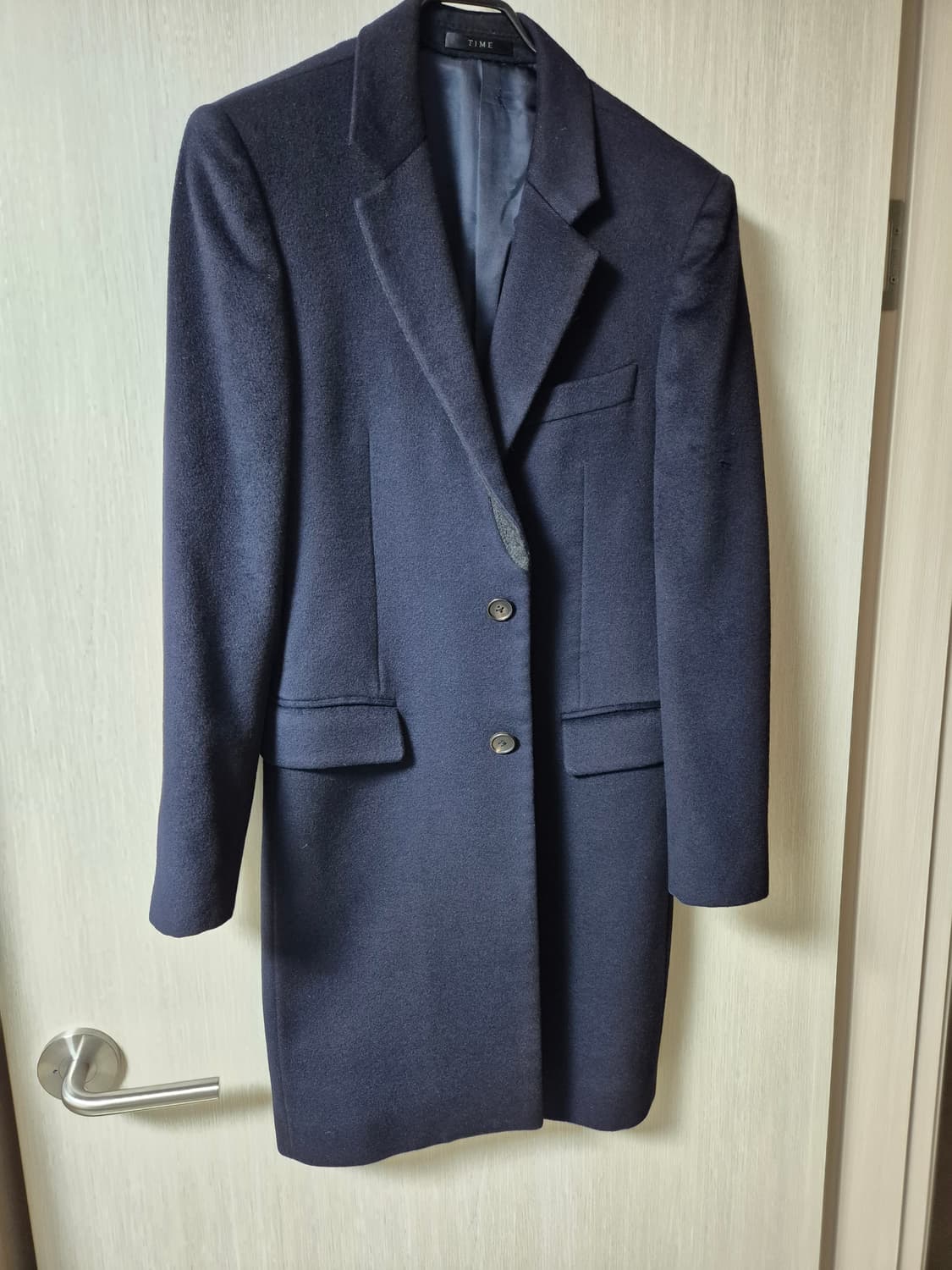 TIME 타임 옴므 캐시미어 코트 울코트 95 상품이미지1