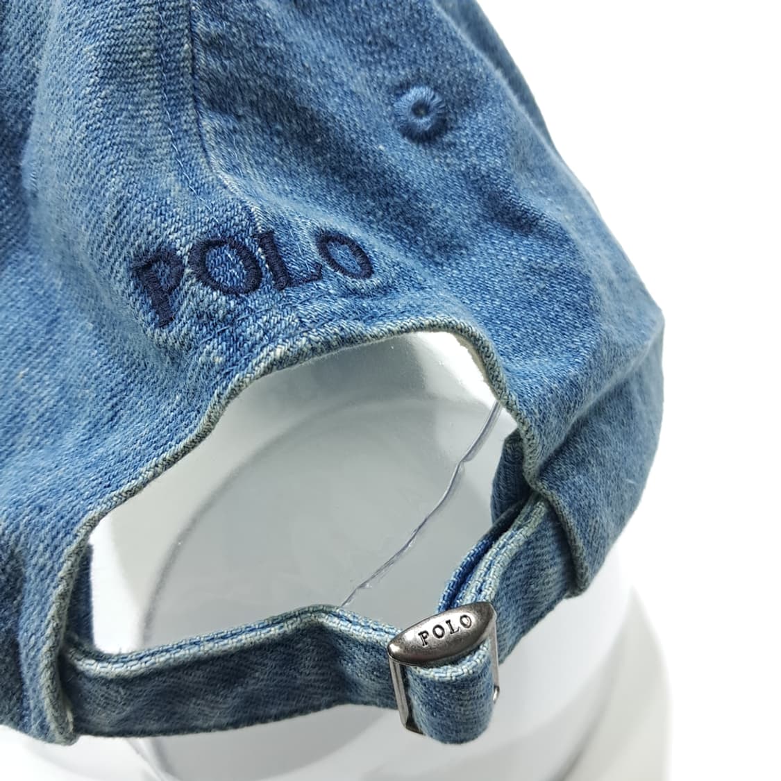 CL424 폴로 인디고 데님 워싱 블루 볼캡 상품이미지6