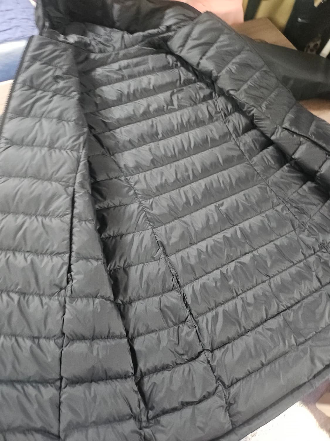 네파 블랙 양면 구스 다운 패딩  95 상품이미지3