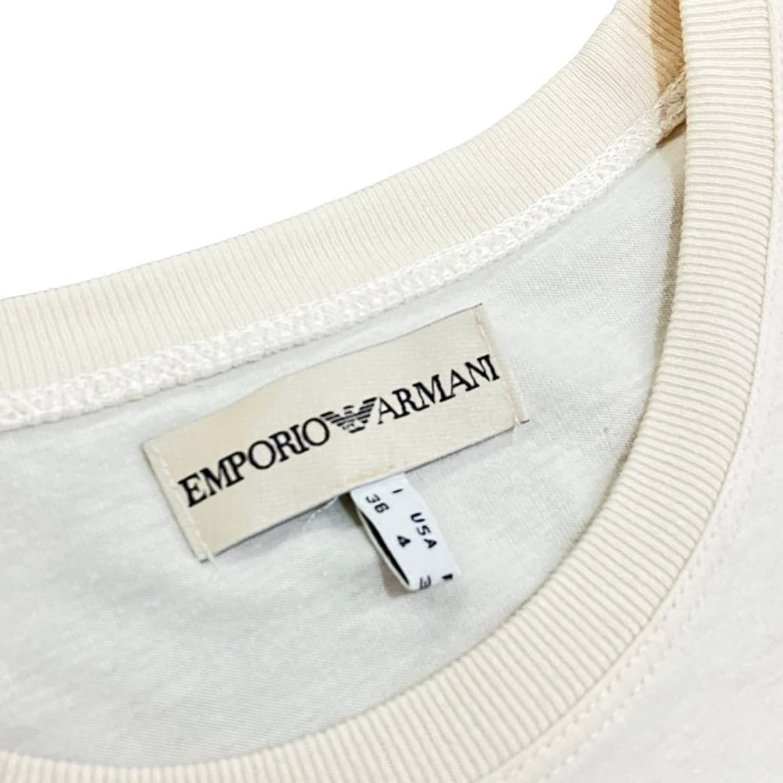 엠포리오 아르마니 스텐실 로고 반팔티 상품이미지6