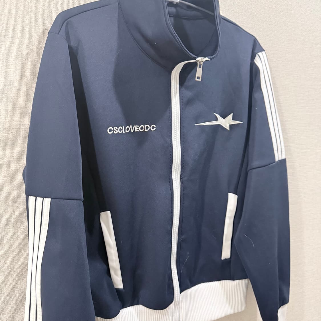 컨버스깔st 트랙탑 져지 네이비 상품이미지1