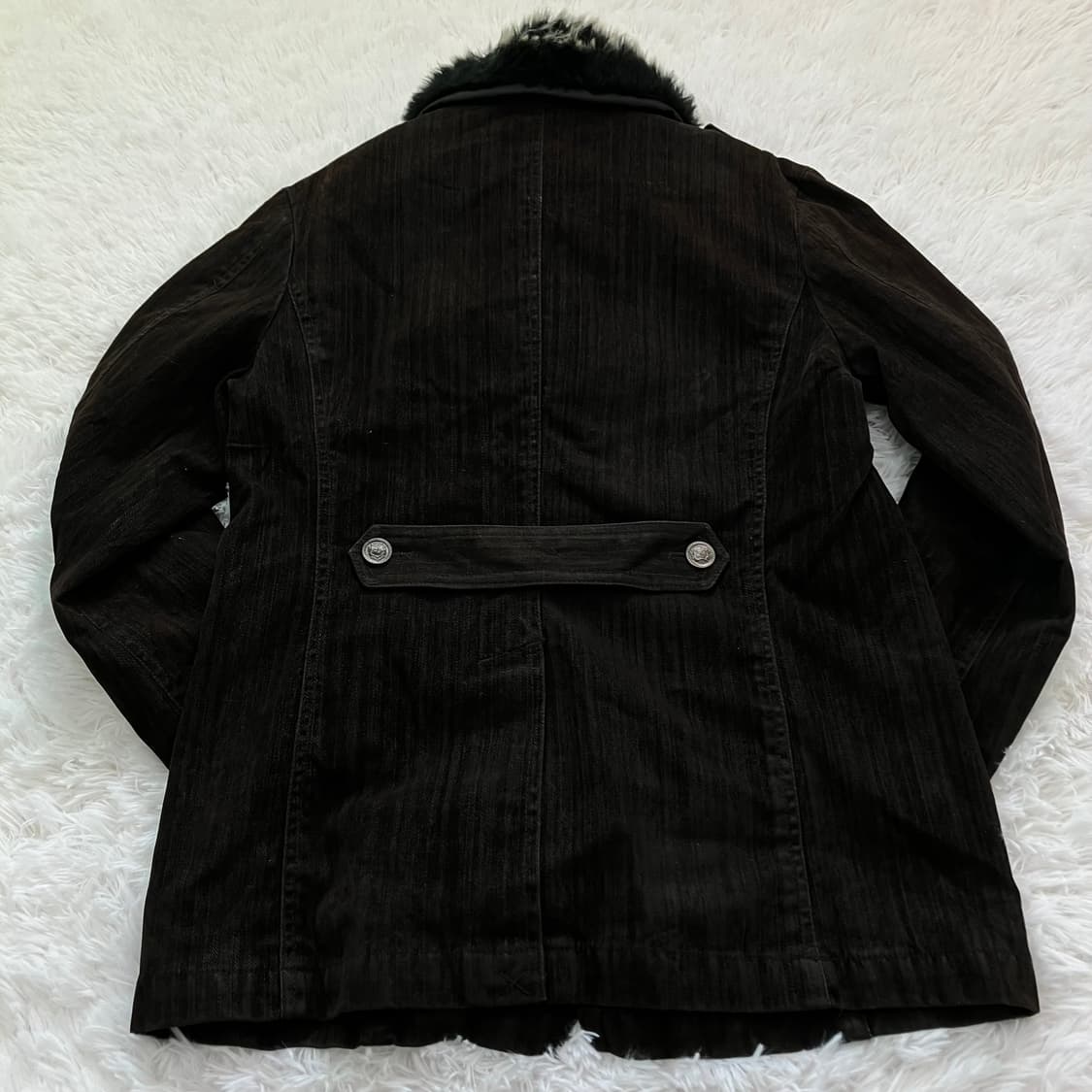 빈티지 레이스 블랙 니트 772 y2k 모리 스트릿 갸루 펑키 일본빈티지 상품이미지3