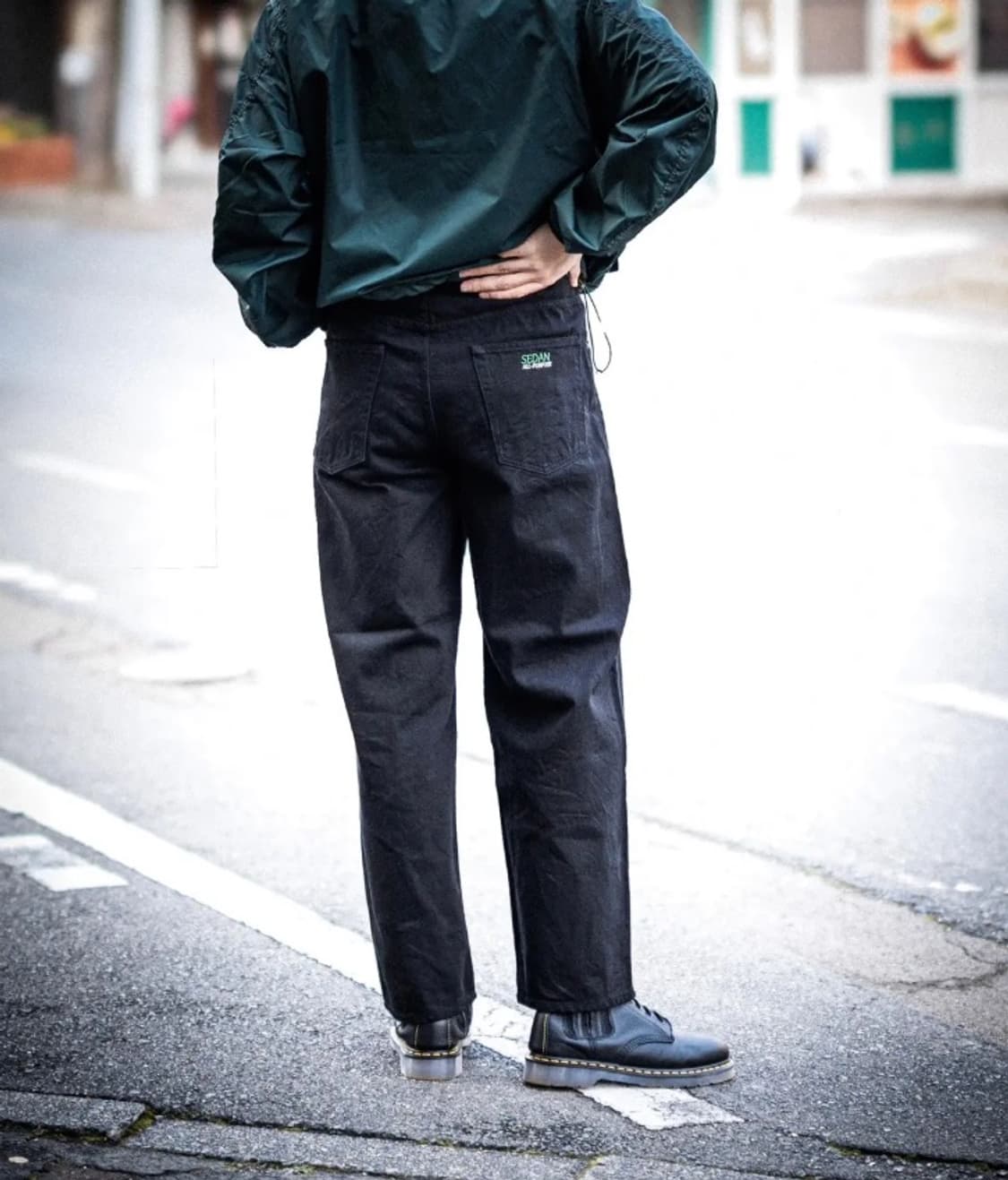 세단올퍼포즈 25ss CLASSIC FIT 5P PANTS 블랙 XL 상품이미지10