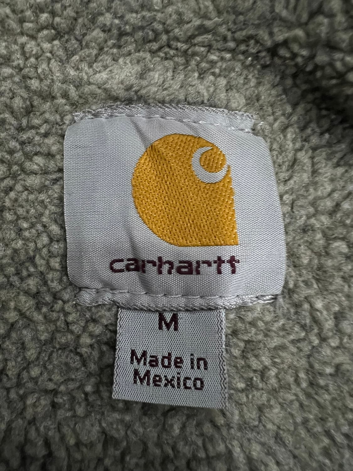 (M)칼하트 셰르파 넥 조끼베스트 V33 ARG 아미그린 상품이미지4