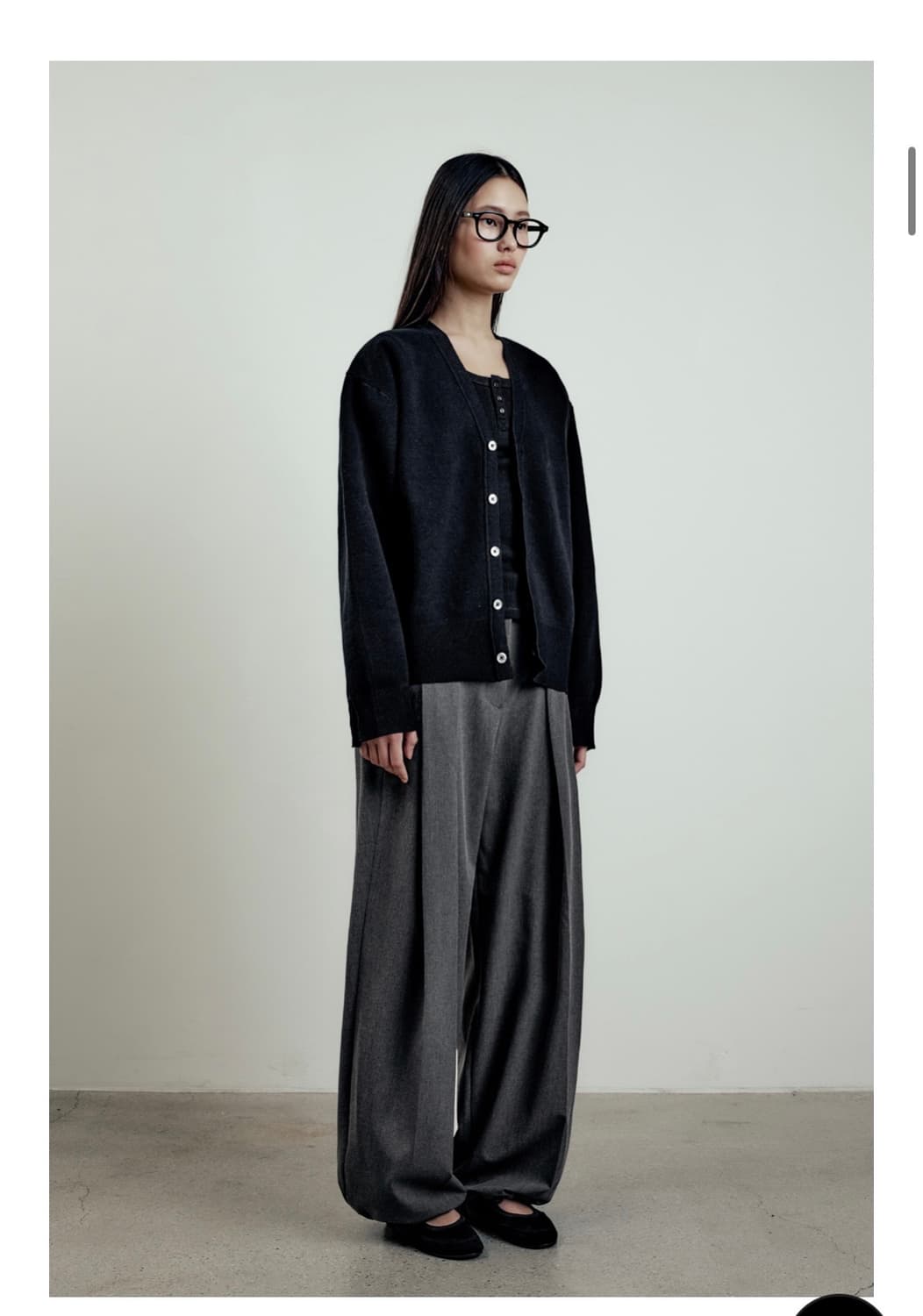 엘무드 오디너리 크롭 가디건 46 상품이미지3