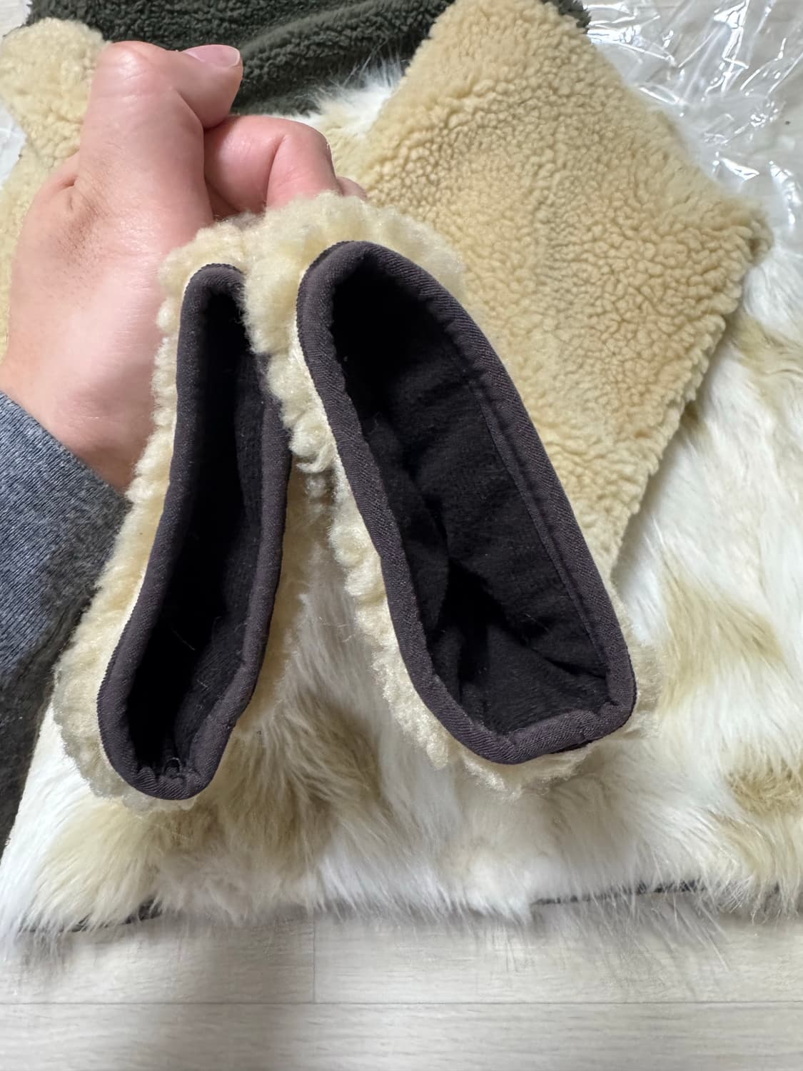 [Free] 더오픈프로덕트 후리스 퍼 플리스 자켓 상품이미지4