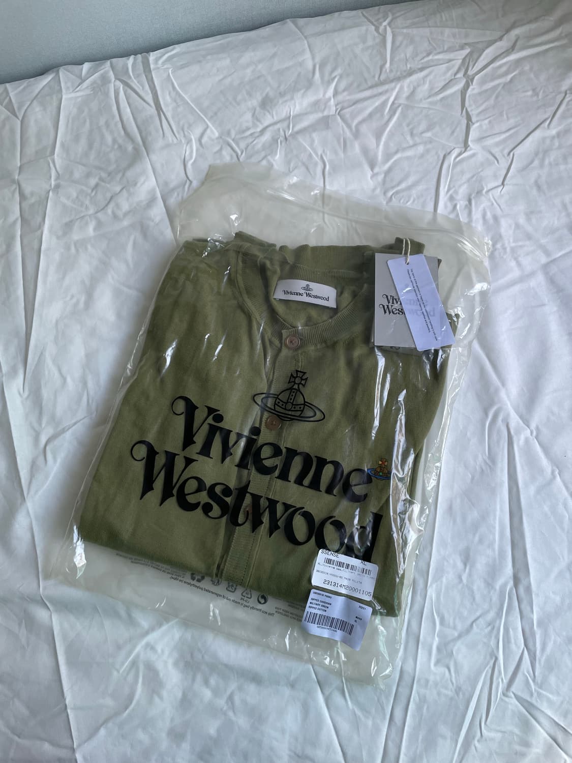 비비안웨스트우드 디스트레스 가디건 XL 상품이미지3