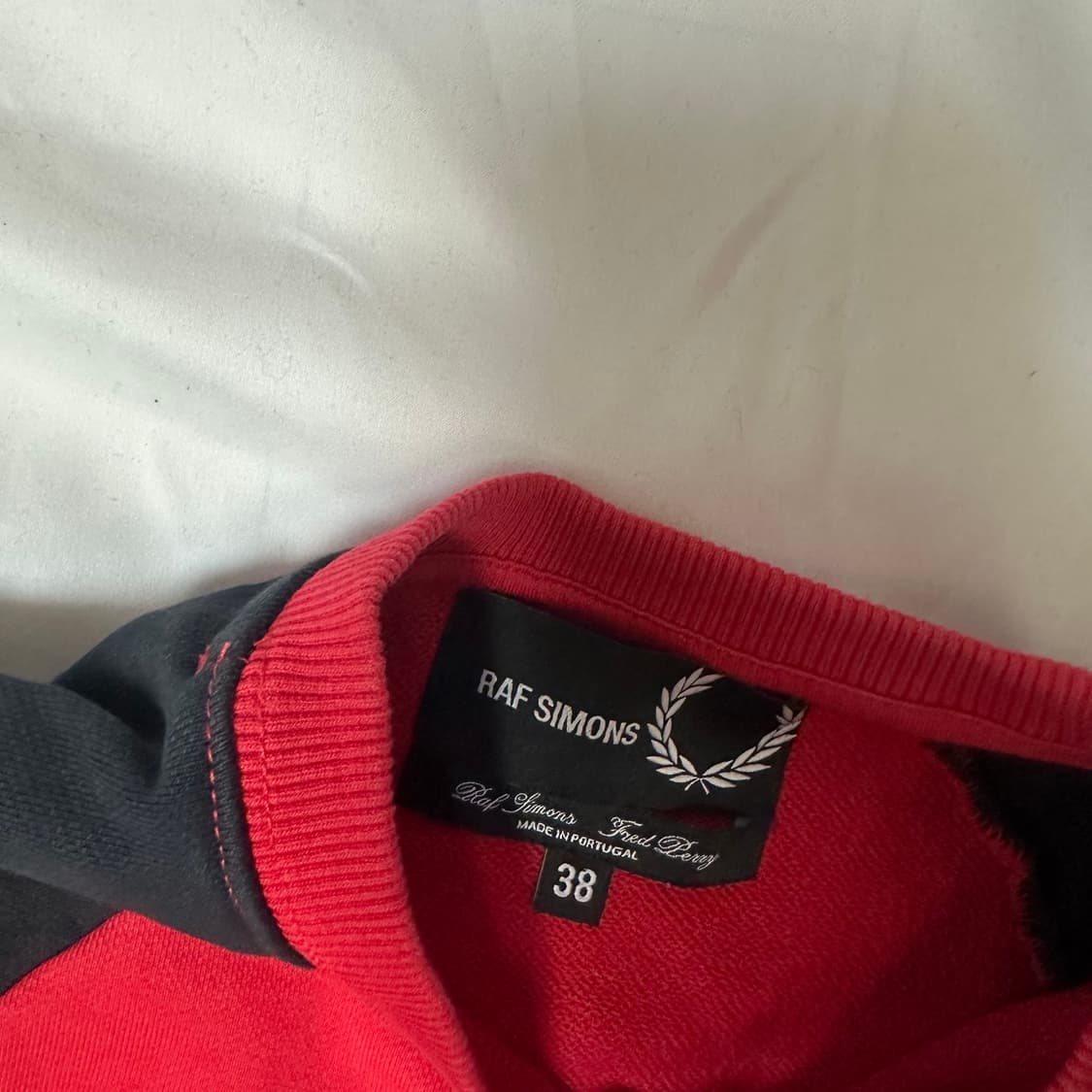 라프시몬스 프레드페리 레드포켓맨투맨 95 상품이미지3