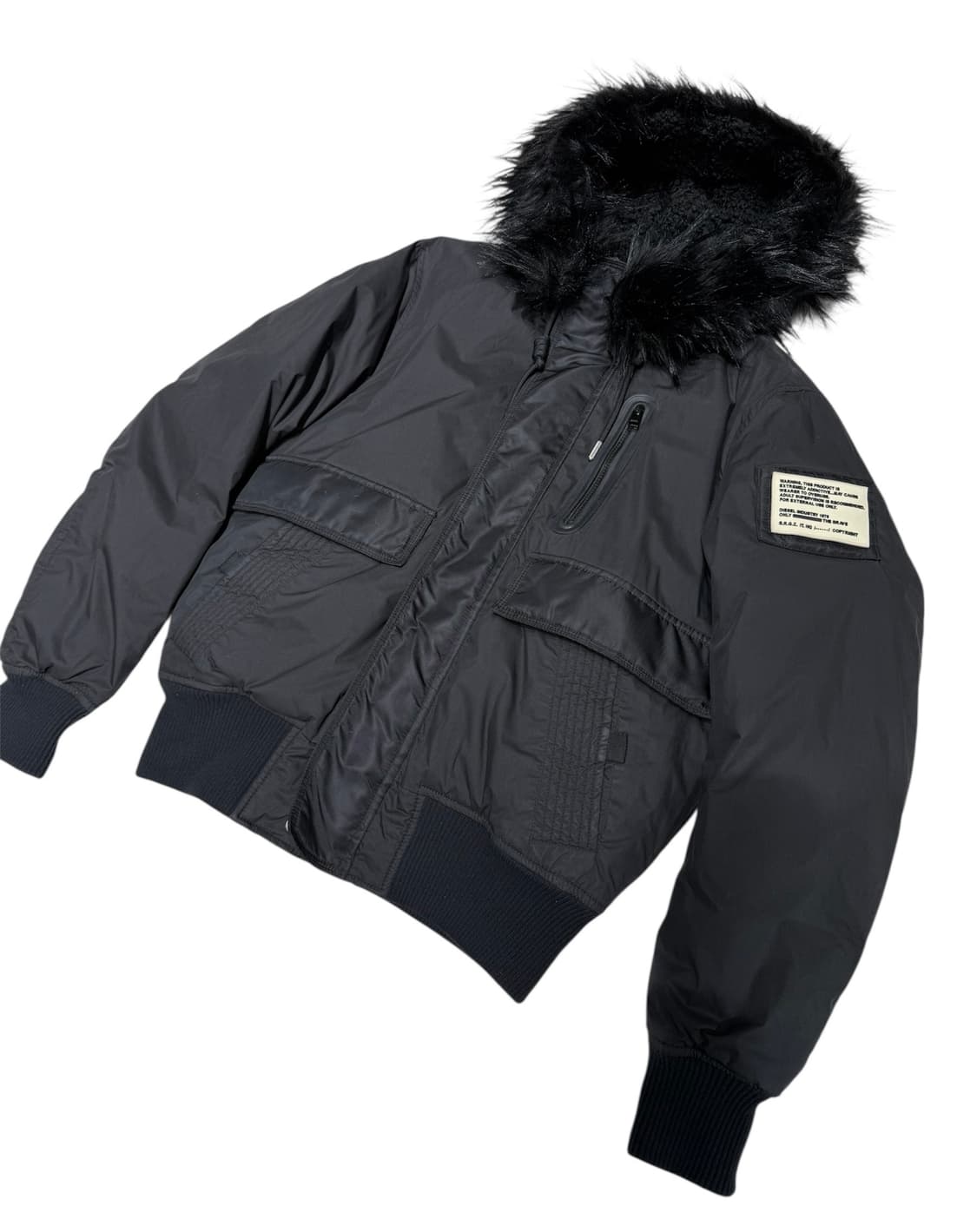 디젤 W-BURKISK 페디드 점퍼 상품이미지4