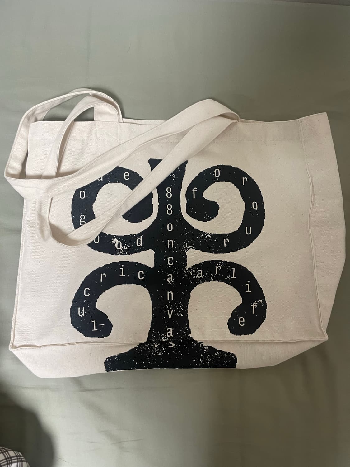 88curate 88ONCANVAS 'ORGANIC COTTON BAG 상품이미지2