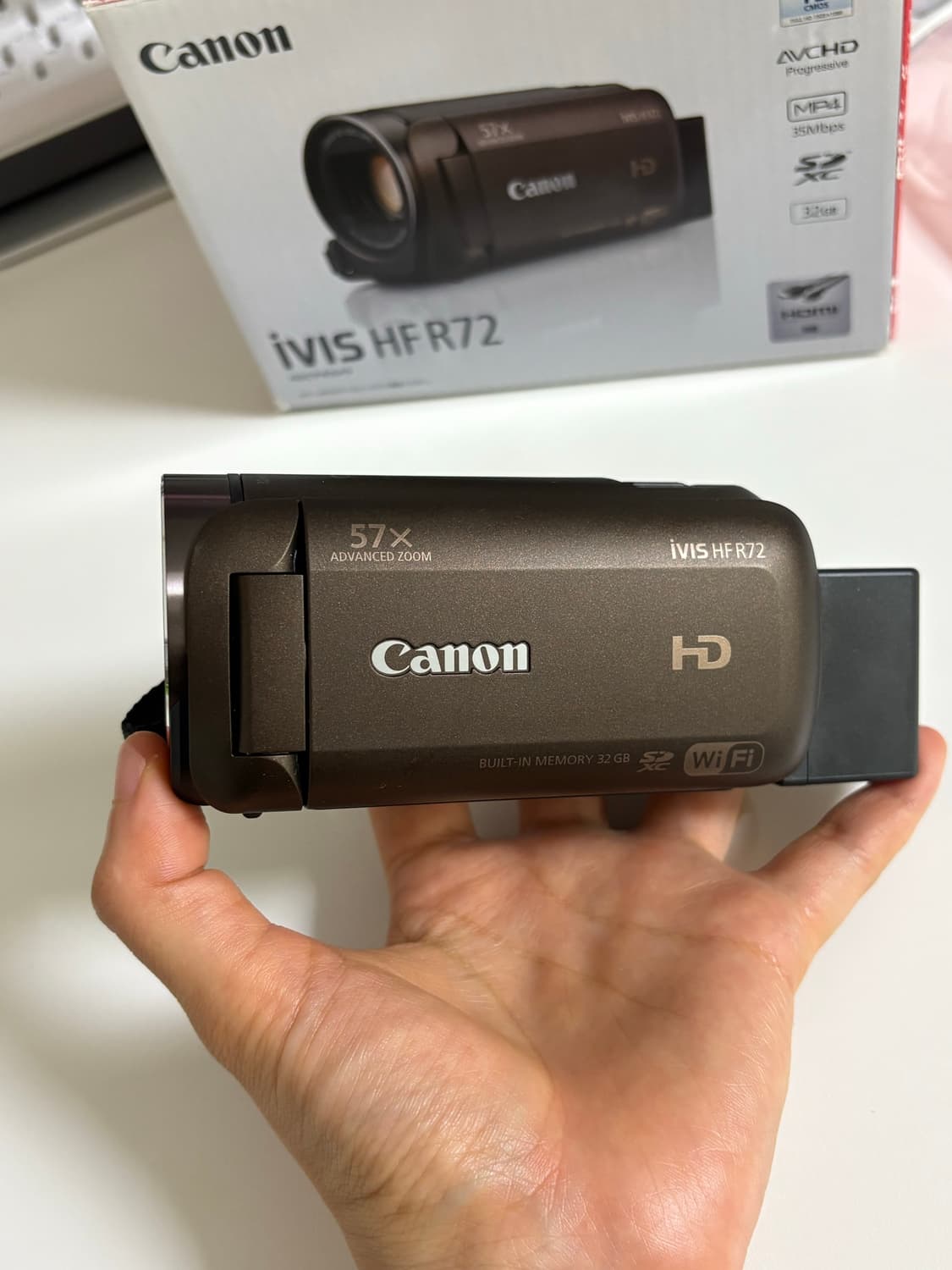 [풀박스] 캐논 iVIS HF R72 (R700) 브라운 상품이미지2