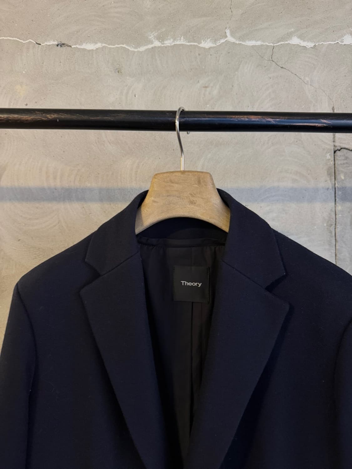 띠어리 캐시미어 탑코트 남성100 상품이미지3